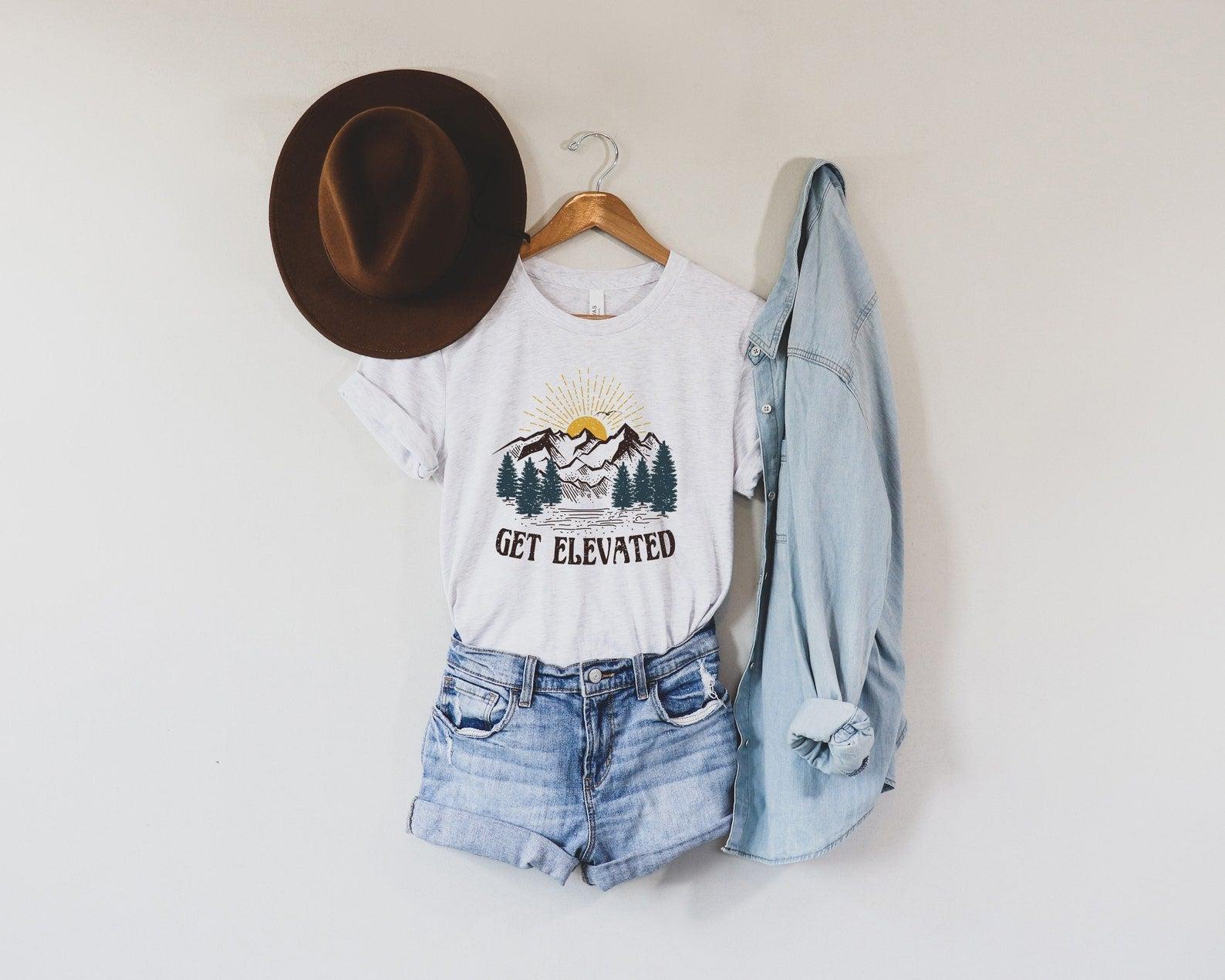 Comfort Colors garment-dyed women's graphic tees collection in soft 100% ring-spun cotton with vintage color washes