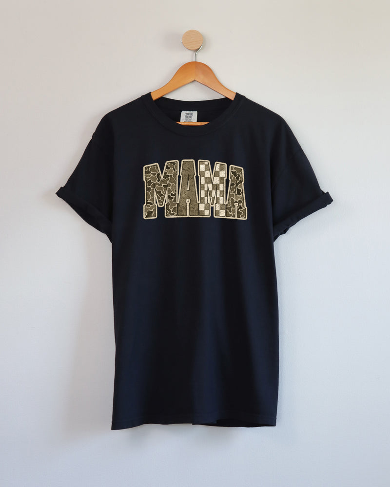 Mama Comfort Colors T Shirt (Military)