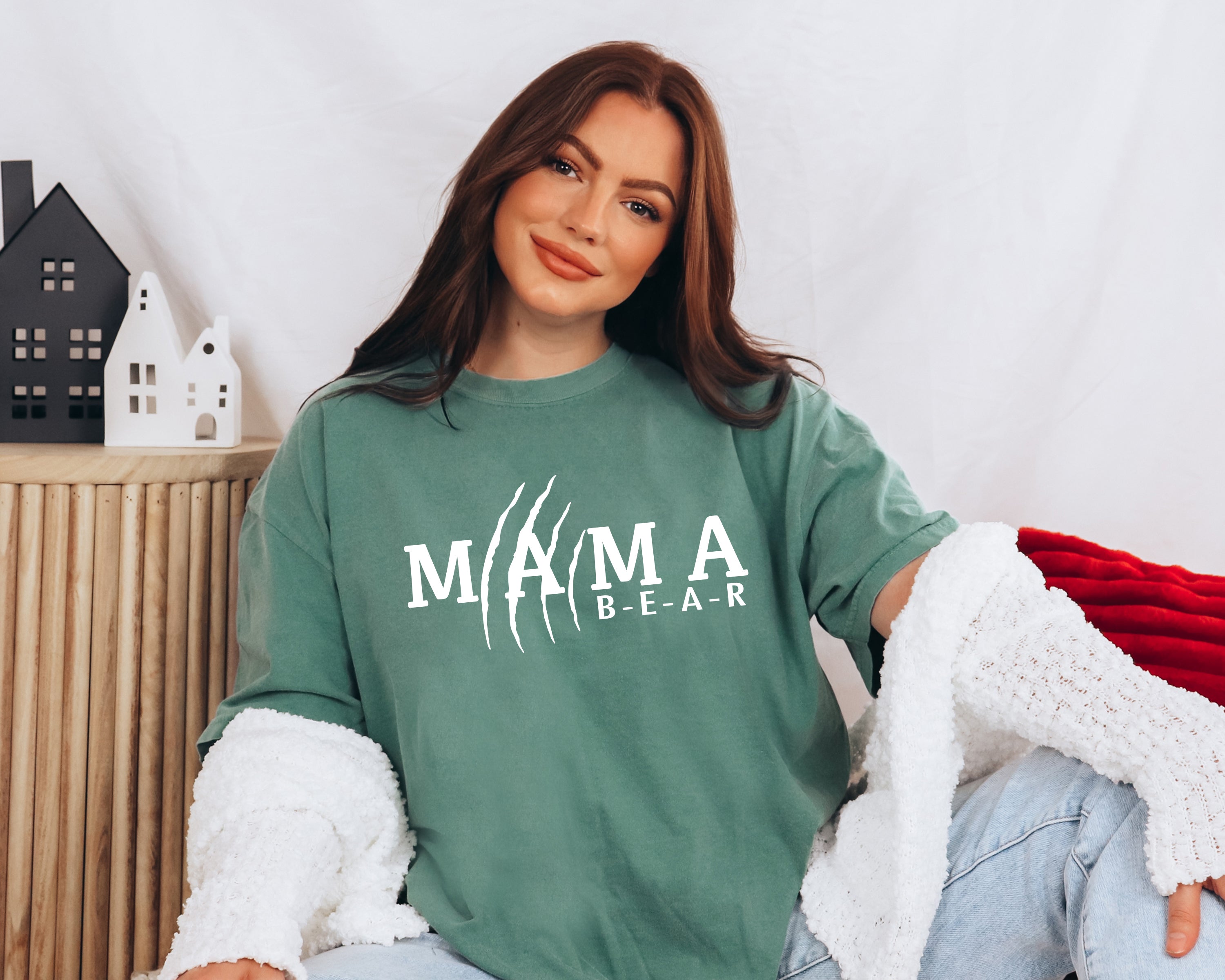 Mama Bear Comfort Colors T Shirt