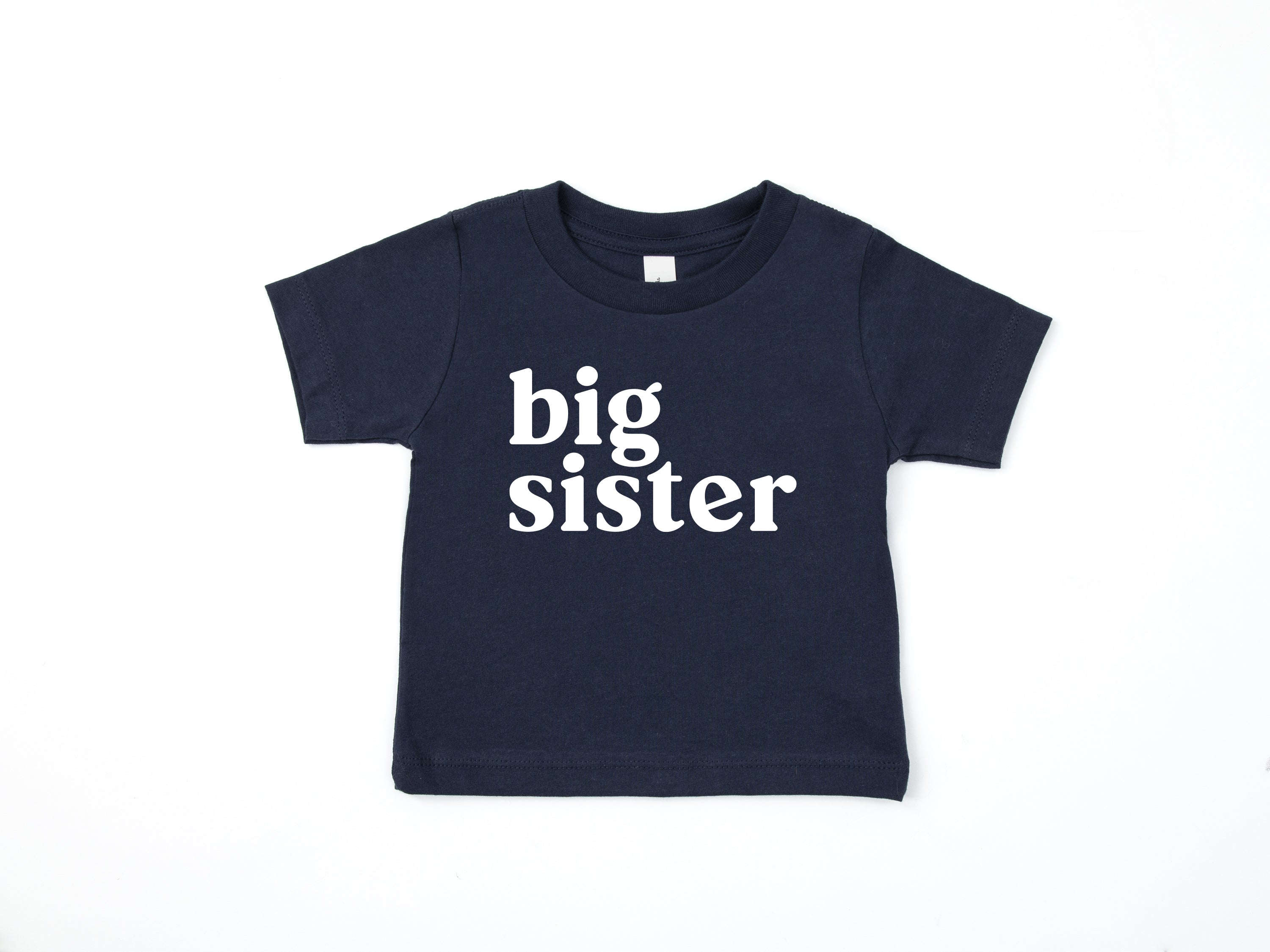 Big sister Sibling Family Matching Tees
