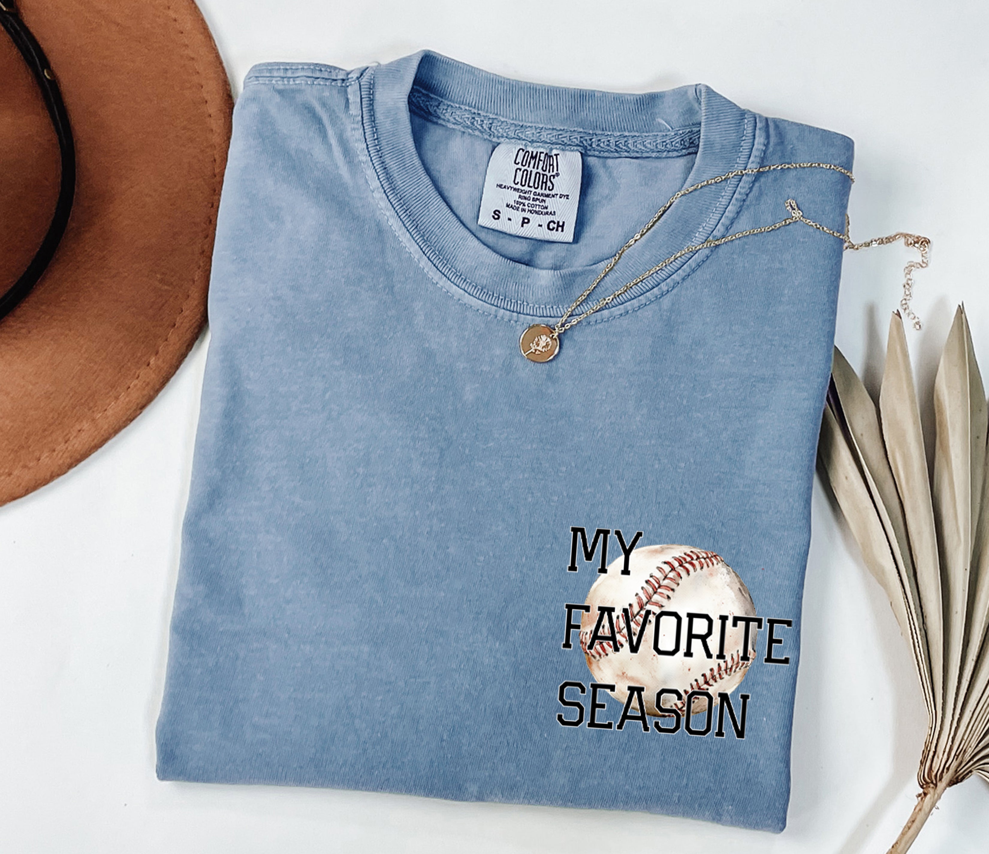 My Favorite Season Game day Baseball Mama Comfort Colors T Shirt