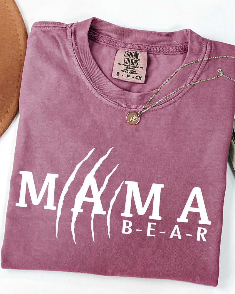 Mama Bear Comfort Colors T Shirt