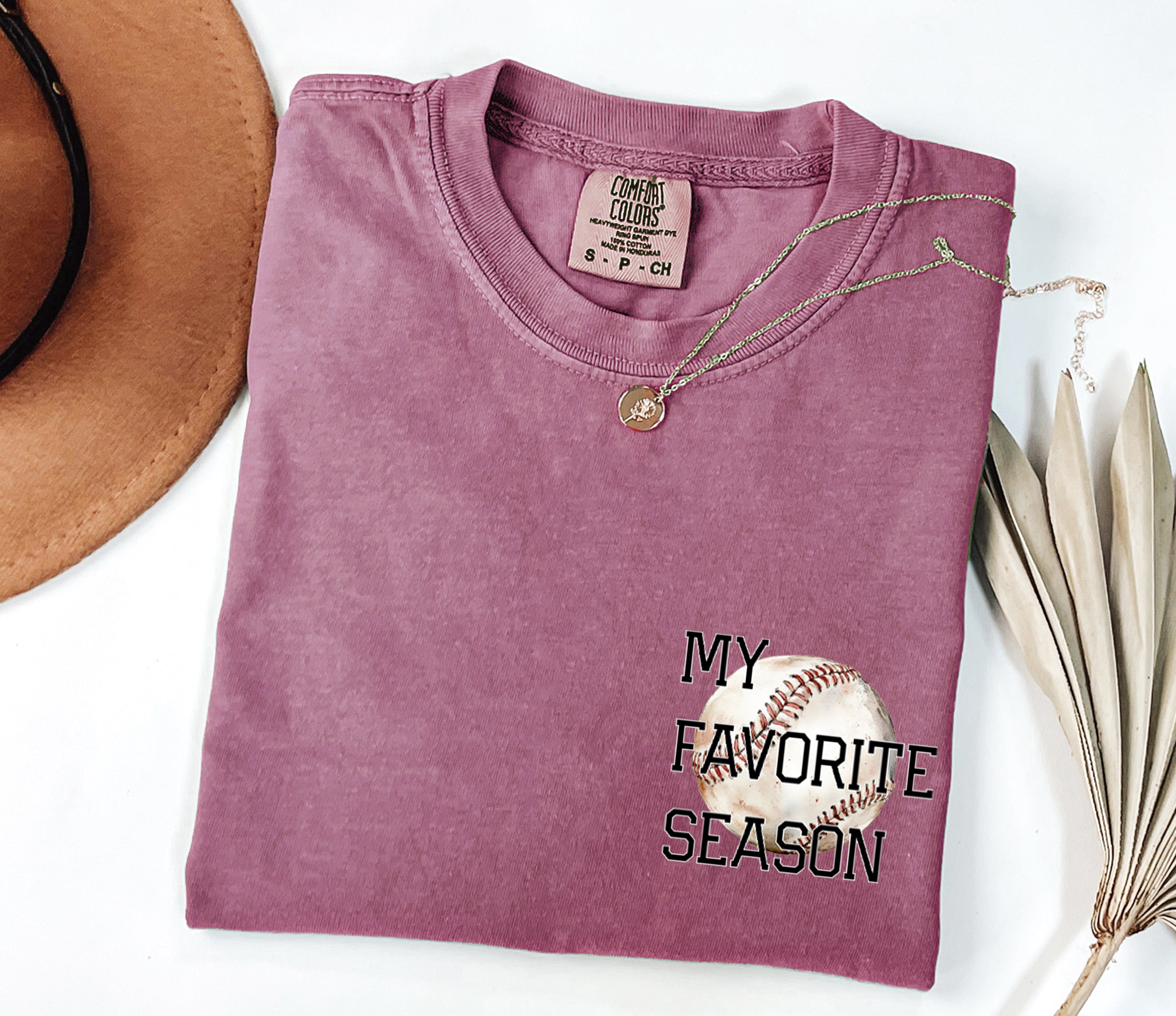 My Favorite Season Game day Baseball Mama Comfort Colors T Shirt