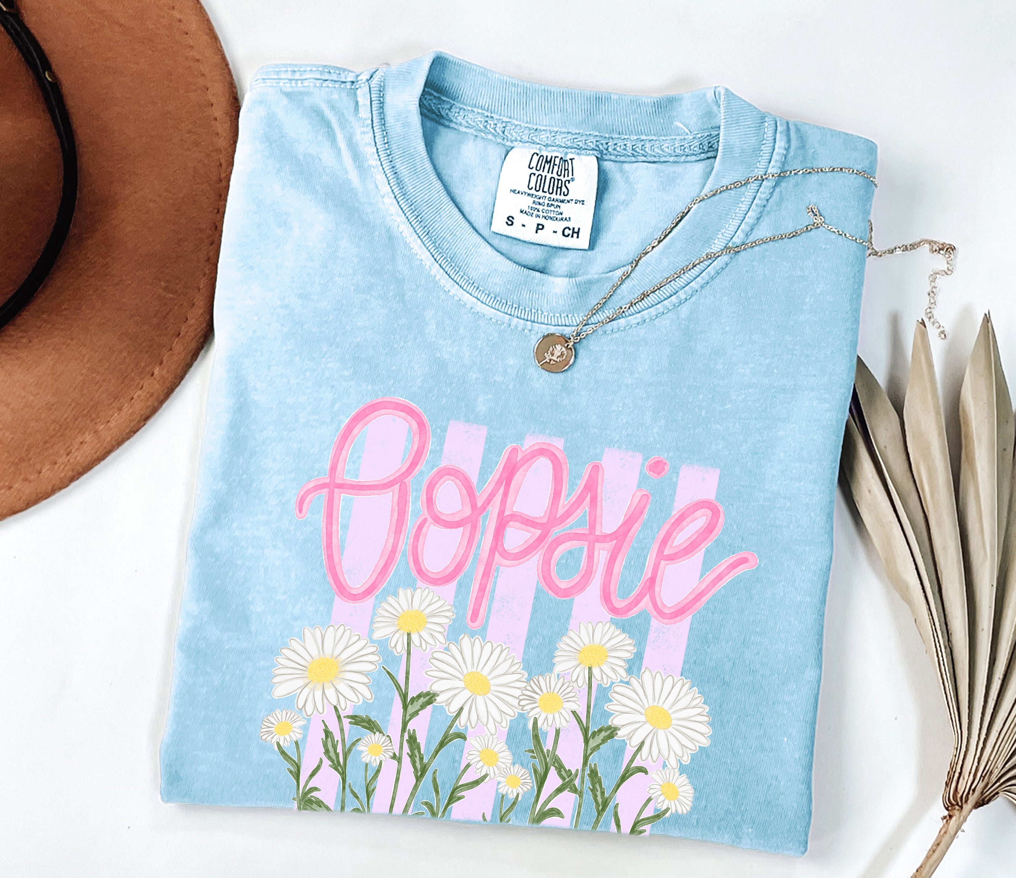 Oopsie Daisy Nature Flower Comfort Colors T Shirt Vacation Beach Lake Summer