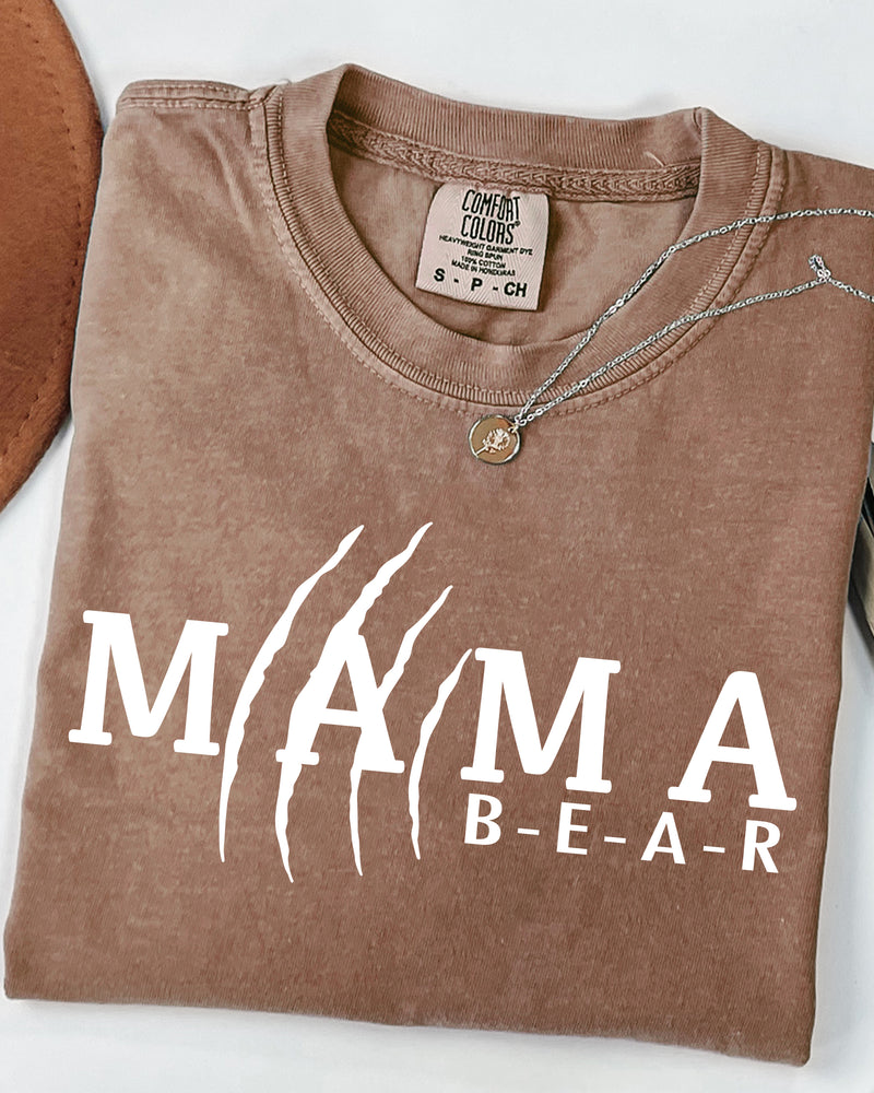 Mama Bear Comfort Colors T Shirt