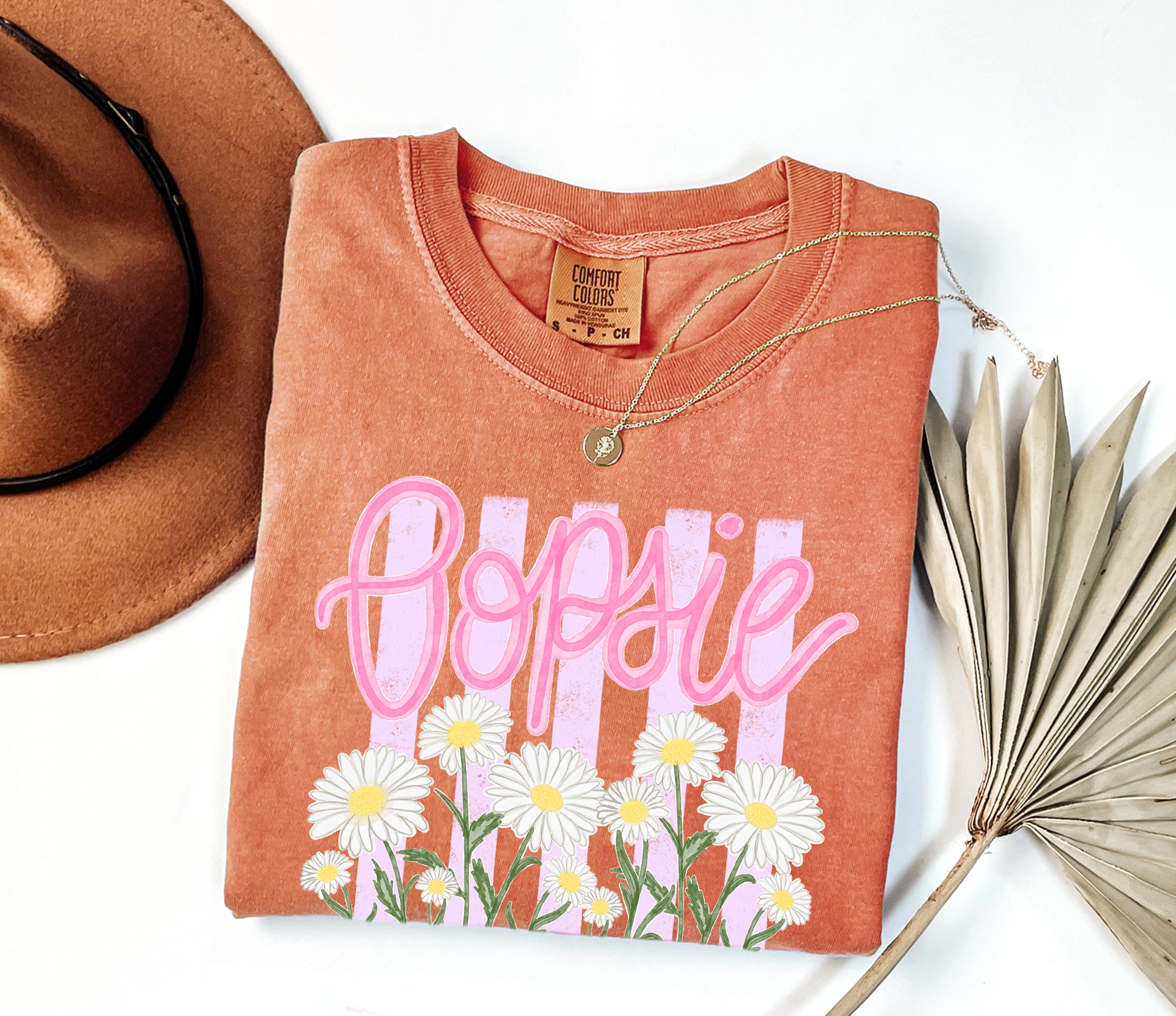 Oopsie Daisy Nature Flower Comfort Colors T Shirt Vacation Beach Lake Summer