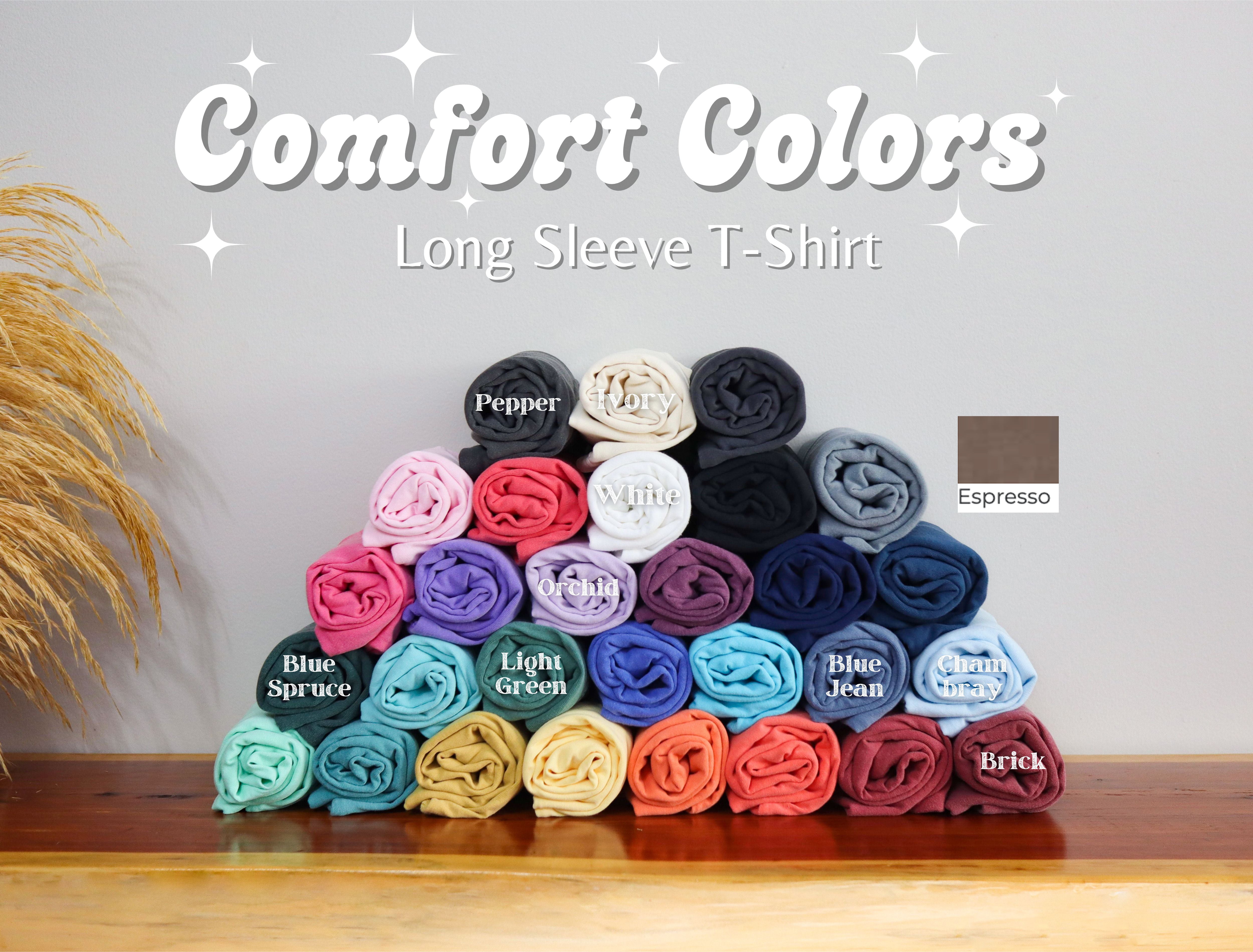 Comfort Colors Gratitude Thanksgiving day Christian Long Sleeve Shirt