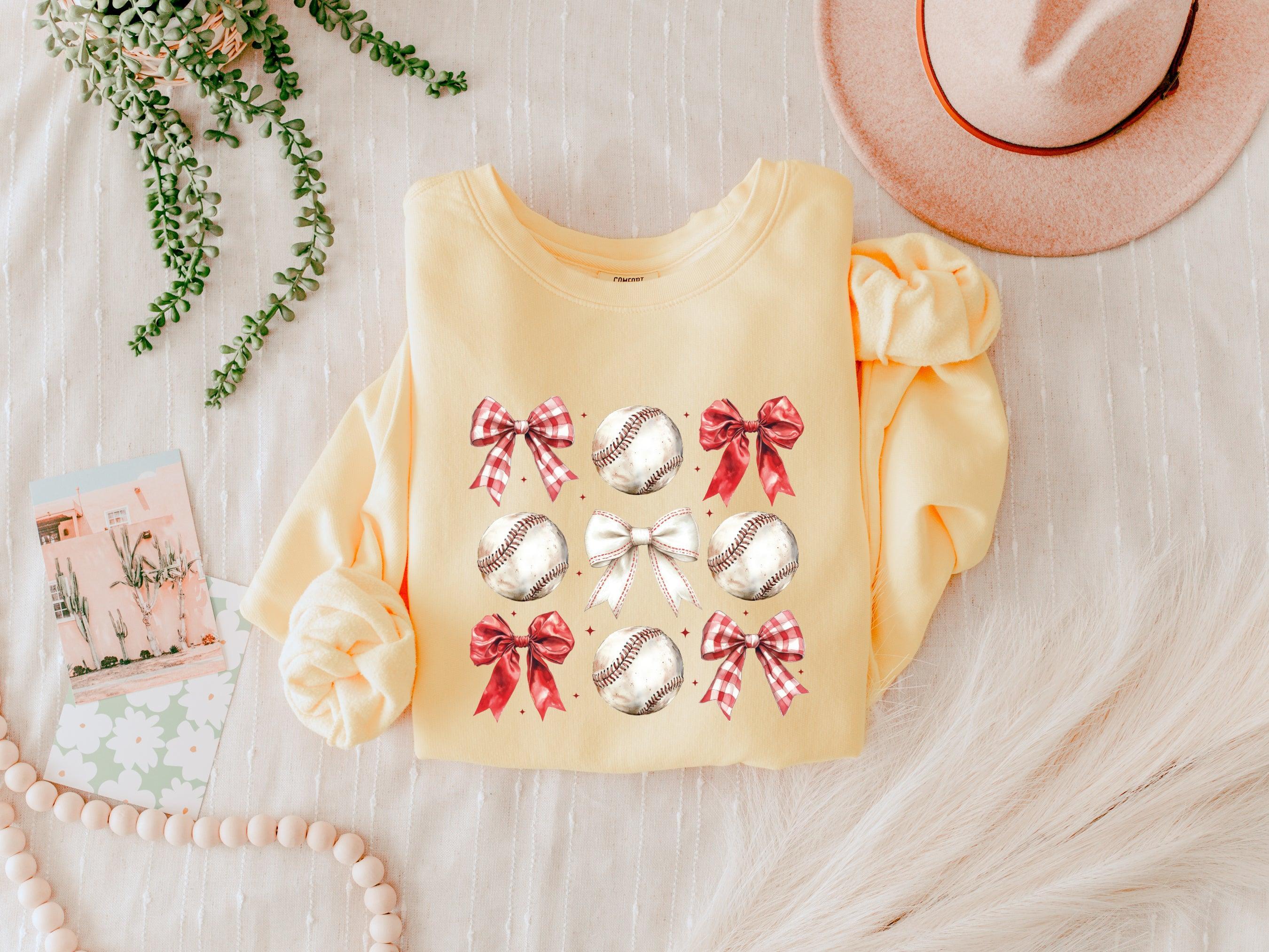 Baseball Sports MomGarment Dyed Comfort Colors Sweatshirt