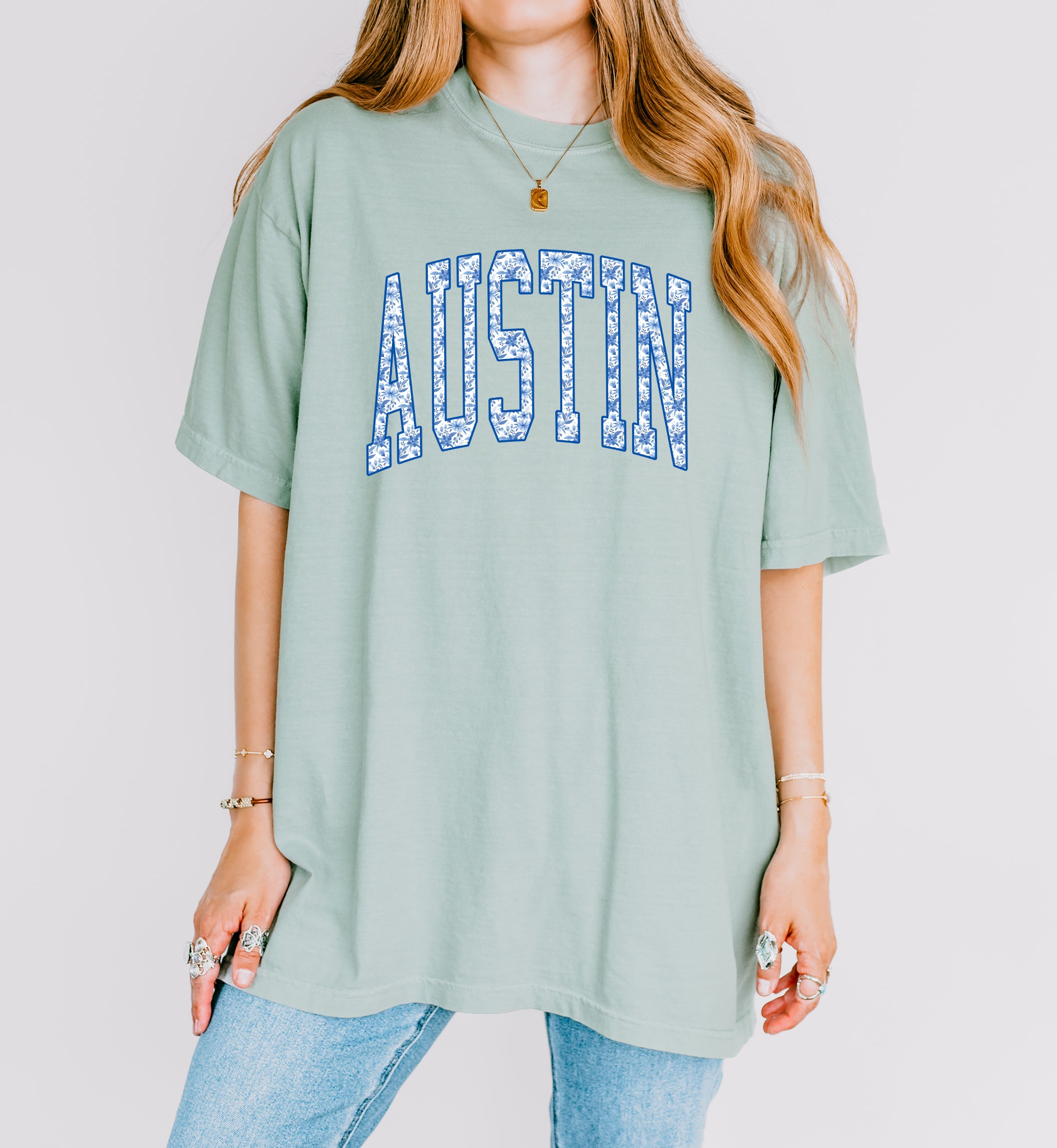 Austin Texas State City College Comfort Colors T Shirt