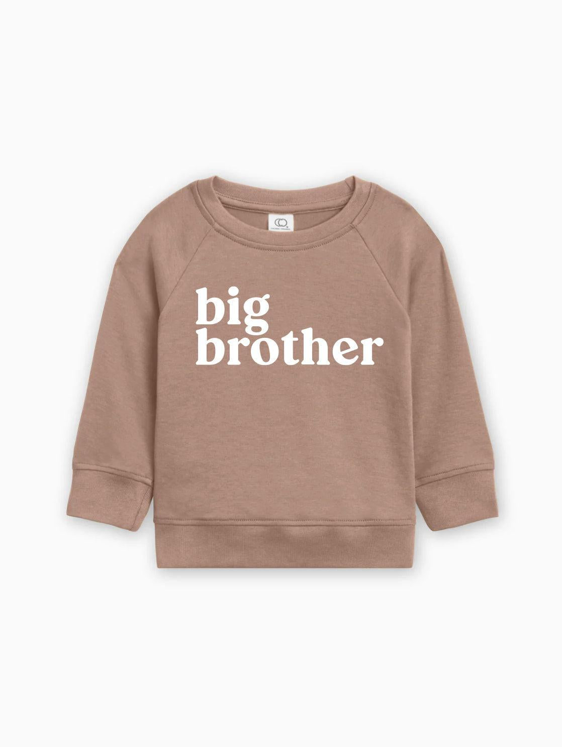 Big Bother Organic Cotton Pullover (Serif)
