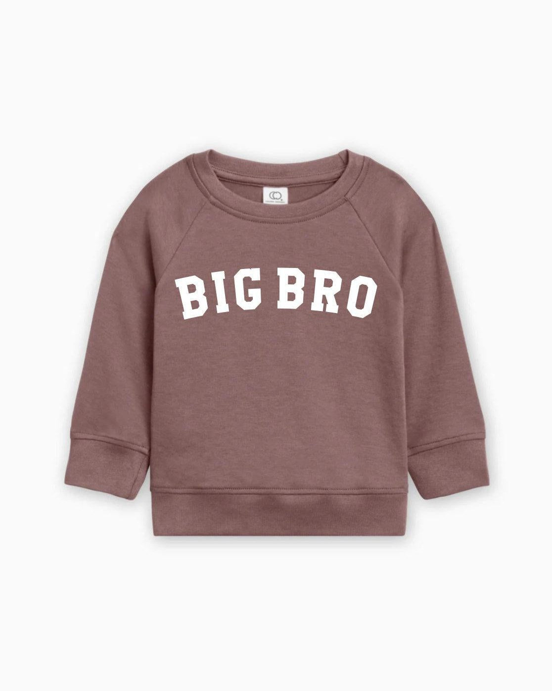 Big Bro Organic Cotton Boy Pullover (Block)