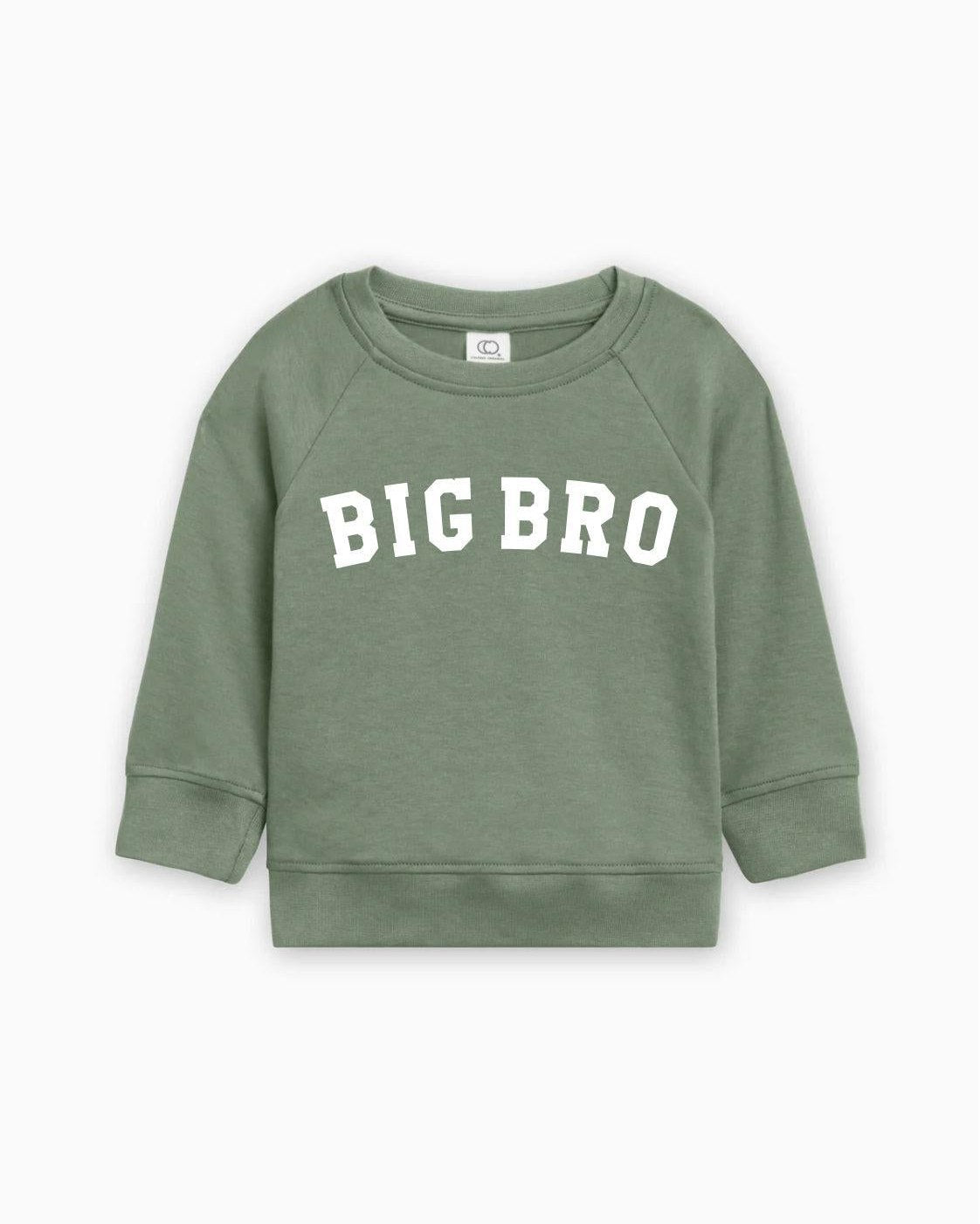 Big Bro Organic Cotton Boy Pullover (Block)