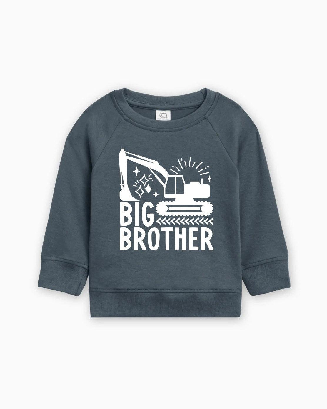 Big Brother Organic Cotton Pullover (Crane)