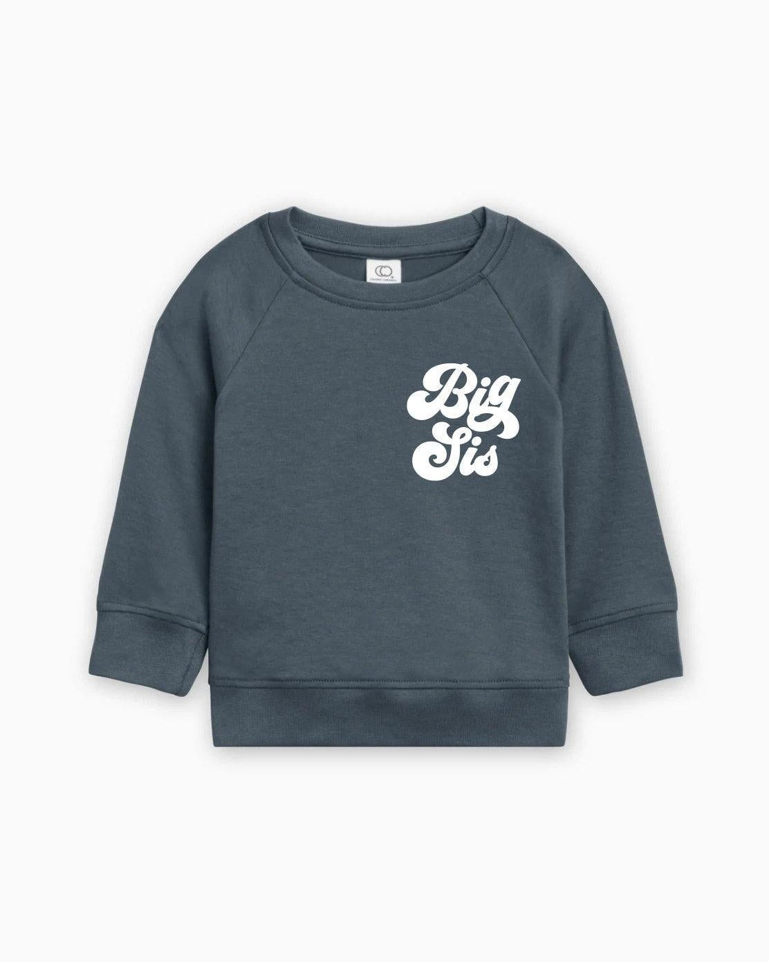 Big Sis Pocket Organic cotton Pullover (Groovy)
