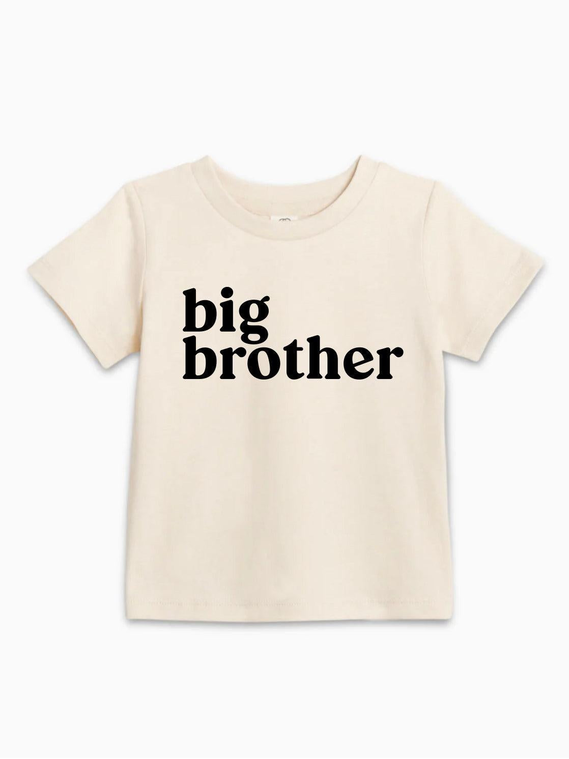 Big brother Organic Cotton Baby And Kids Tee (serif)