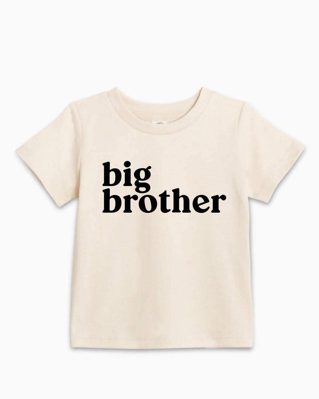 Big brother Organic Cotton Baby And Kids Tee (serif)