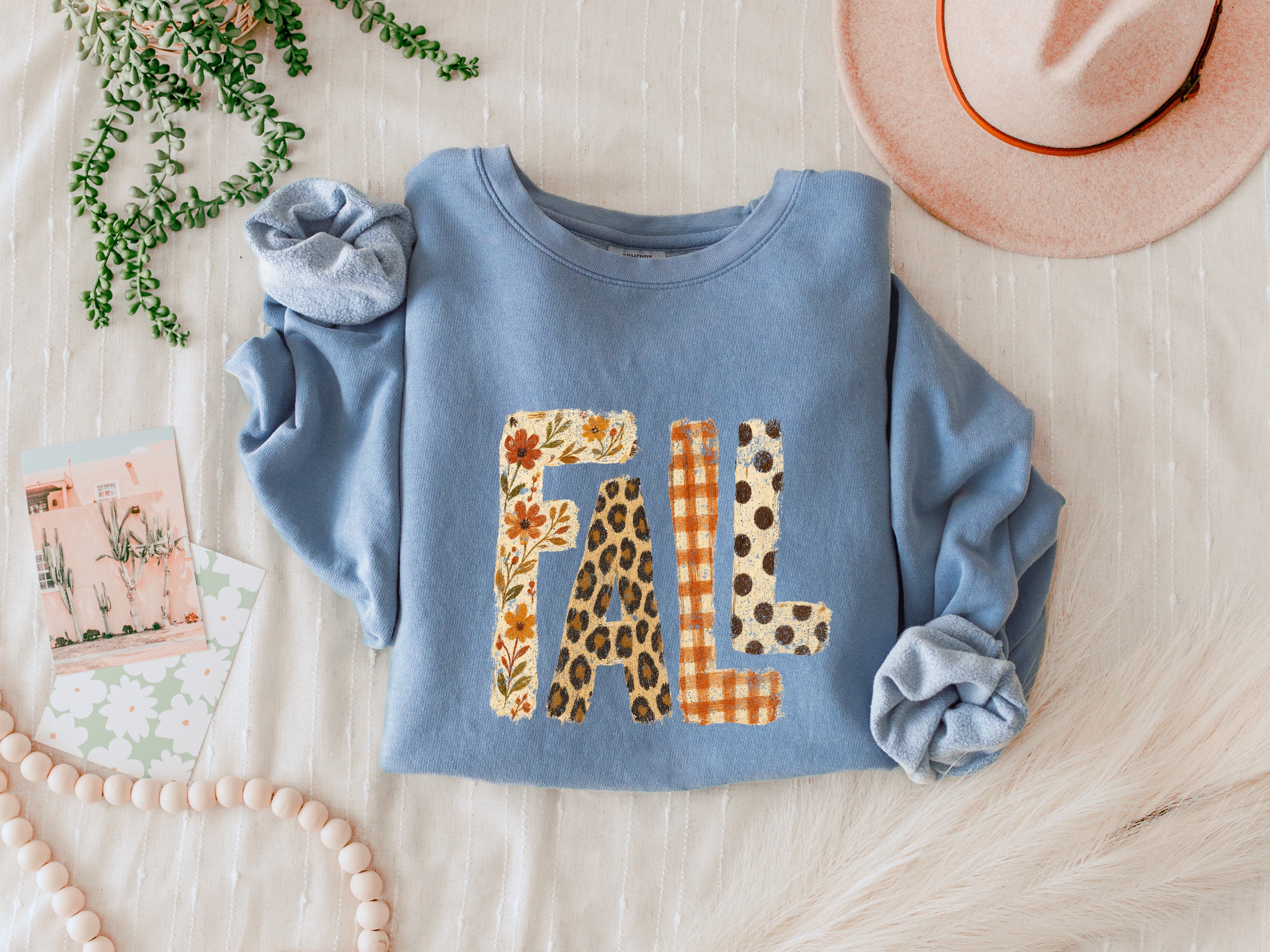 Fall Autumn Season Thanksgiving day Cozy season 100% cotton Garment Dyed Comfort Colors Sweatshirt