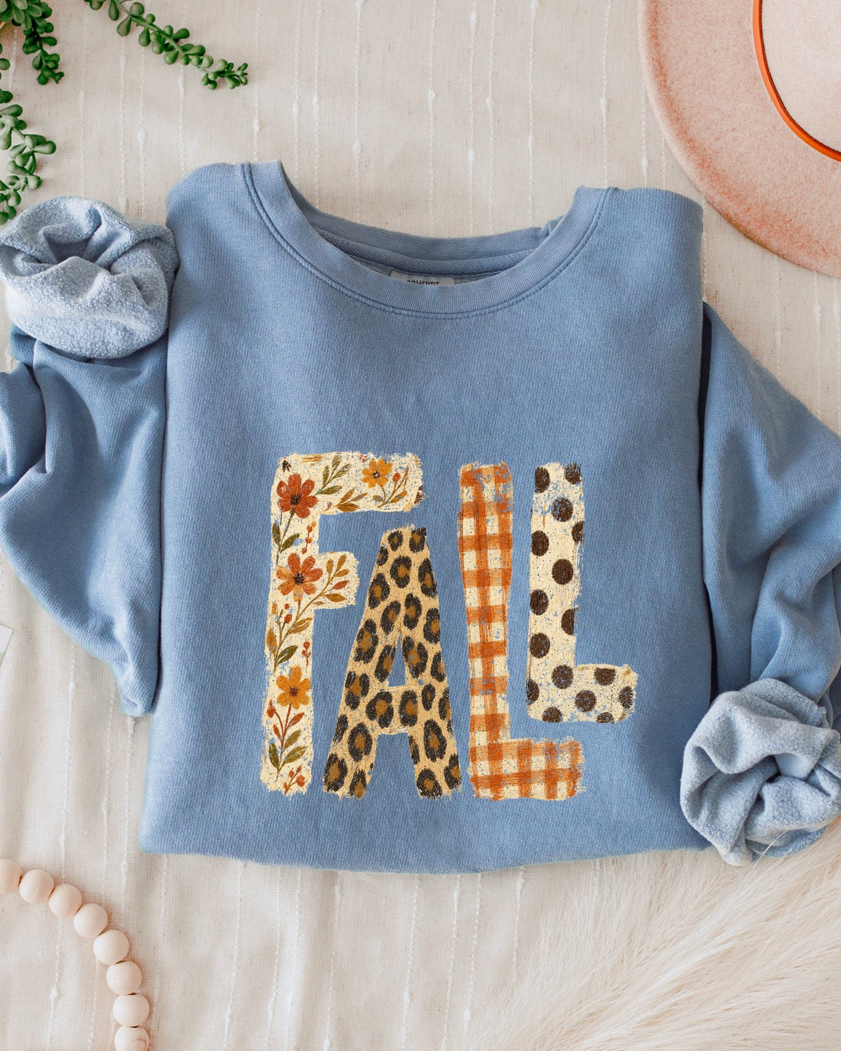 Fall Cozy Season Comfort Colors Sweatshirt for Women, Thanksgiving Outfit Gift