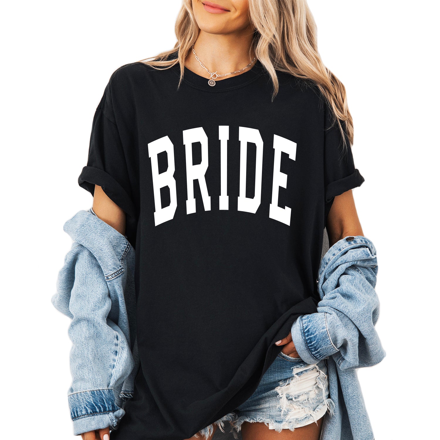 Bride Mrs Honeymoon Comfort Colors Garment Dyed T Shirt (condensed)