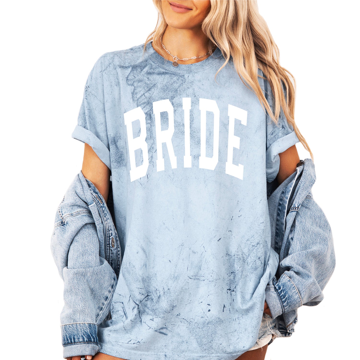 Bride Mrs Honeymoon Comfort Colors Garment Dyed T Shirt (condensed)