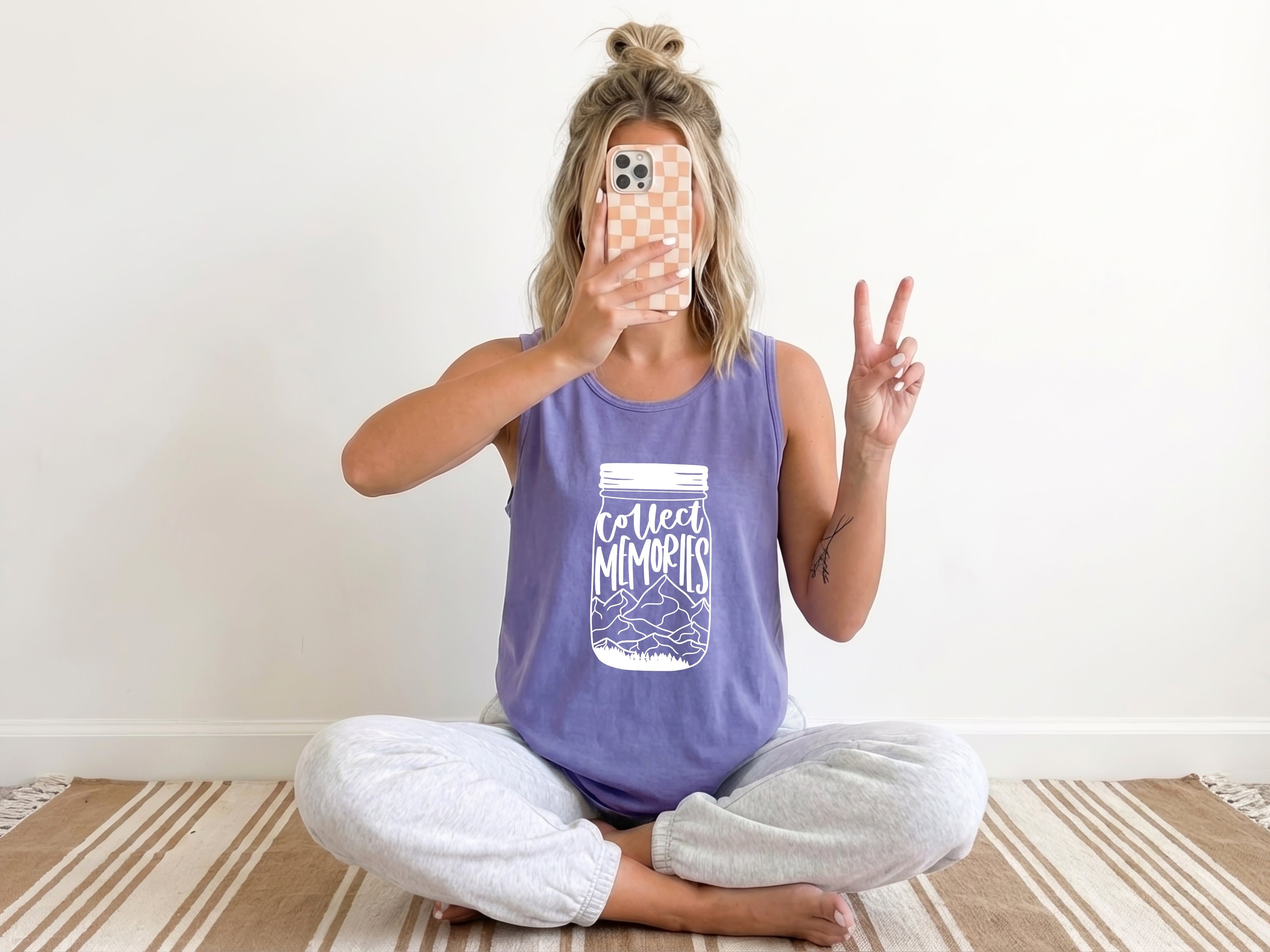 Comfort Colors Collect Memories Summer Tank Top Women Unisex