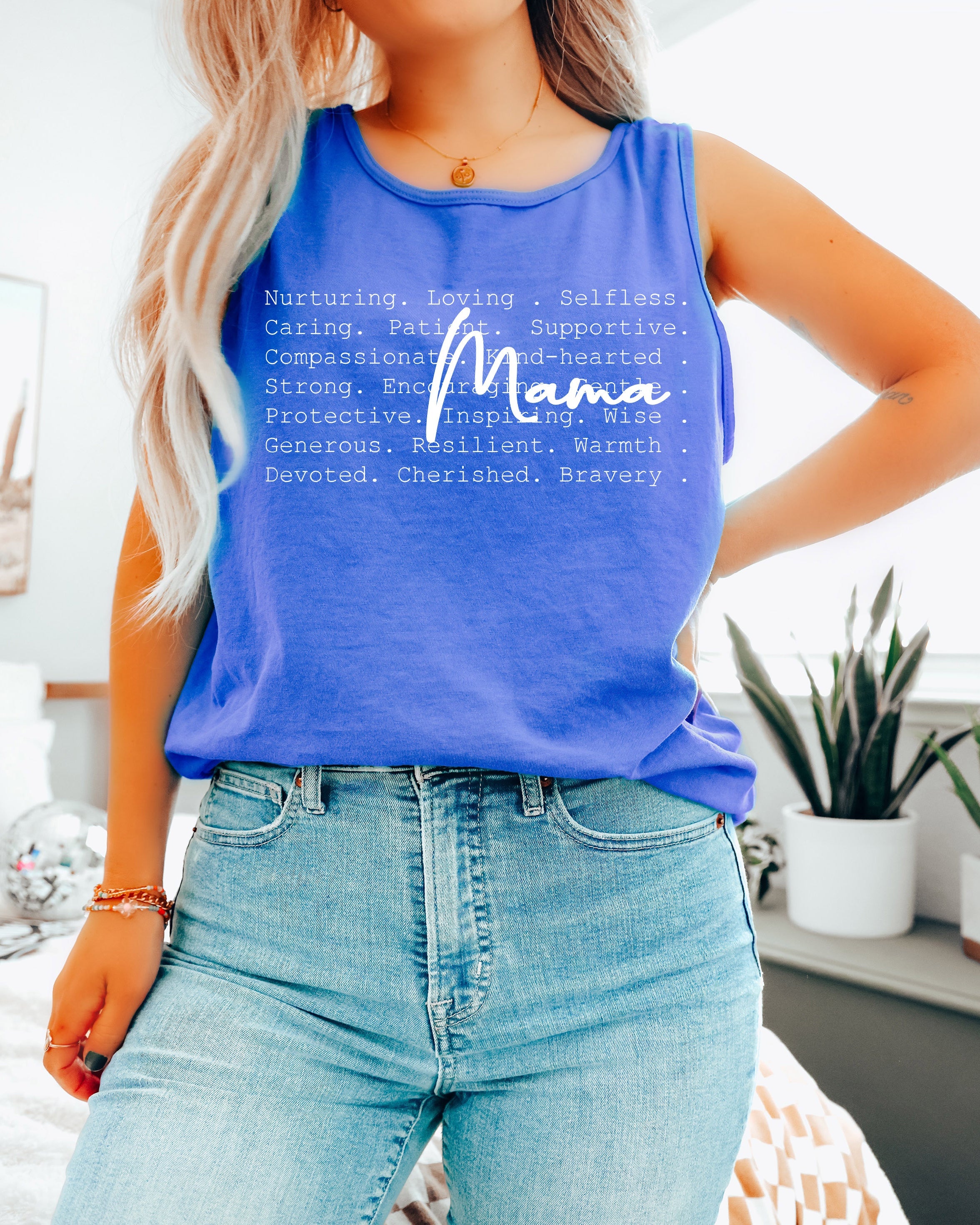 Mama Comfort Colors Tank Top (definition)