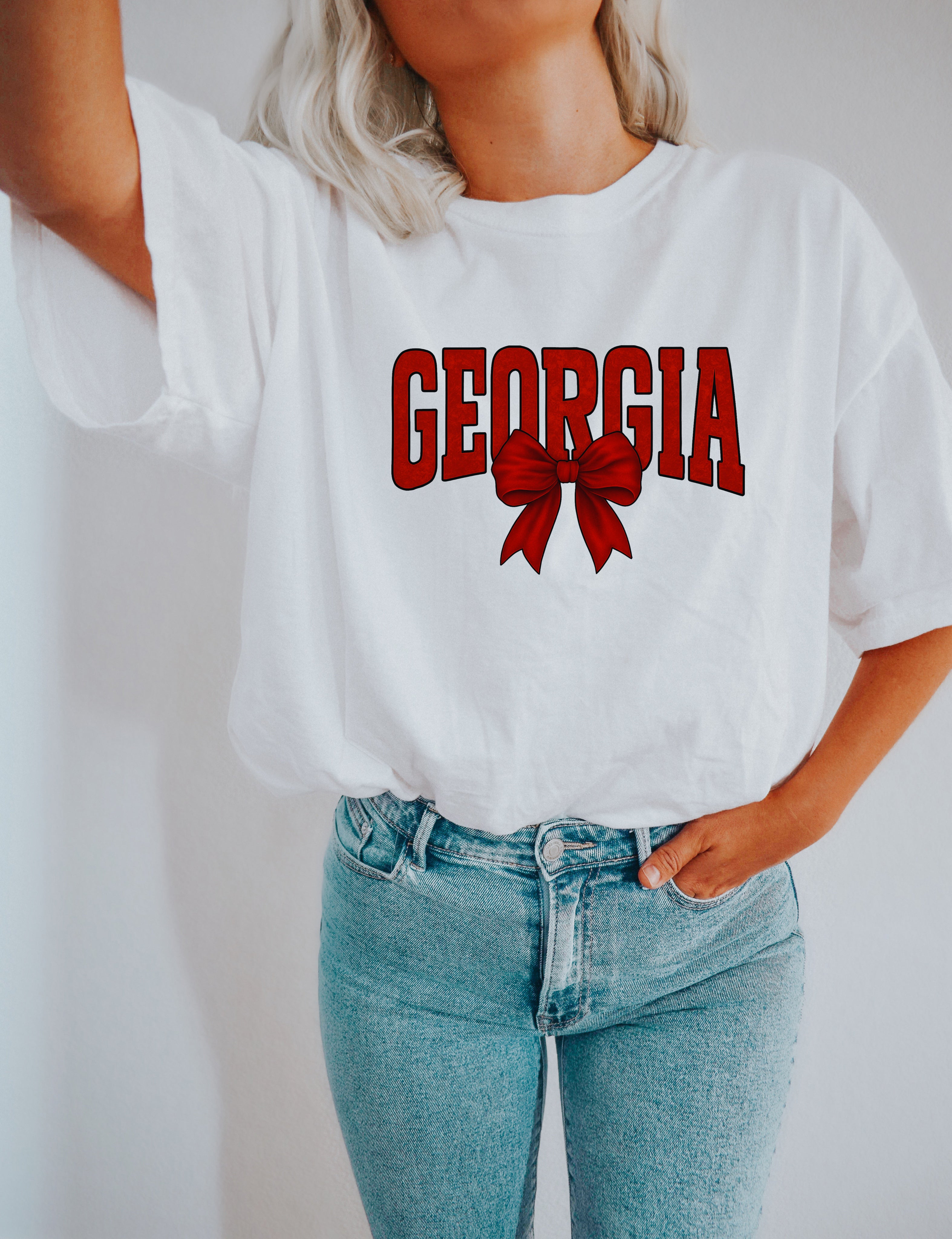 Georgia State City College Comfort Colors T Shirt Vacation Beach Lake Summer