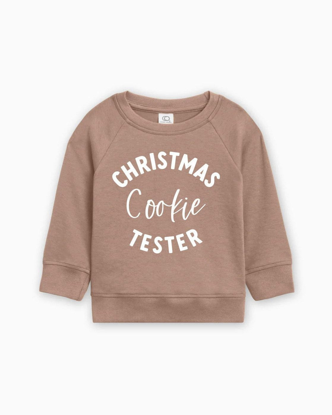 Christmas Cookie Tester Organic Cotton Baby and Toddler Pullover