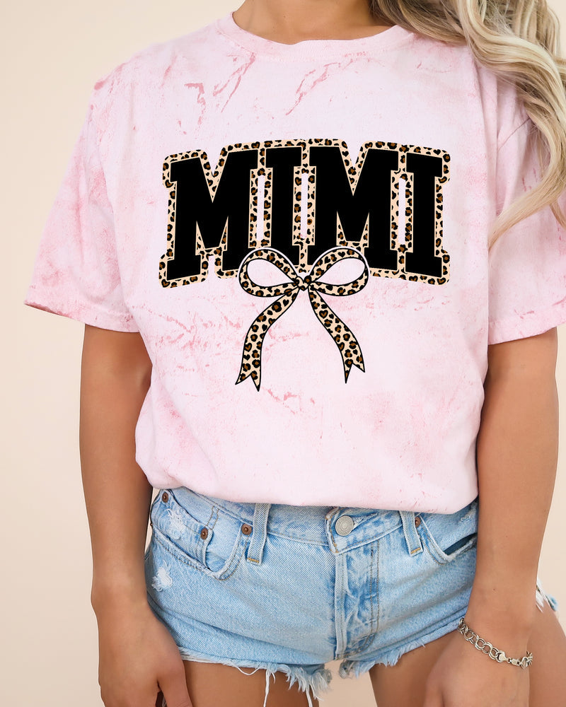 Mimi Leopard Grandma Comfort Colors Garment Dyed T Shirt
