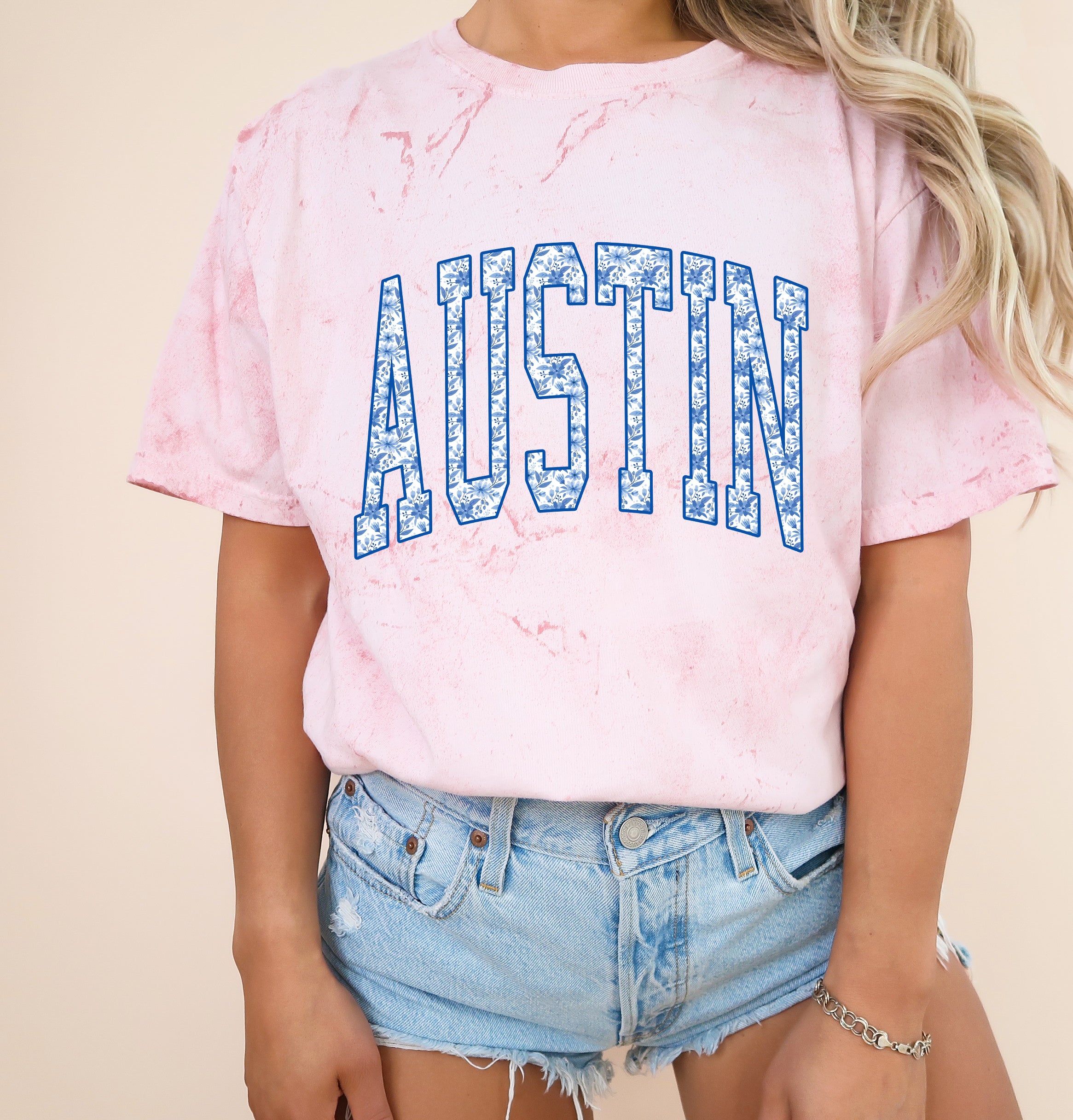 Austin Texas State City College Comfort Colors T Shirt