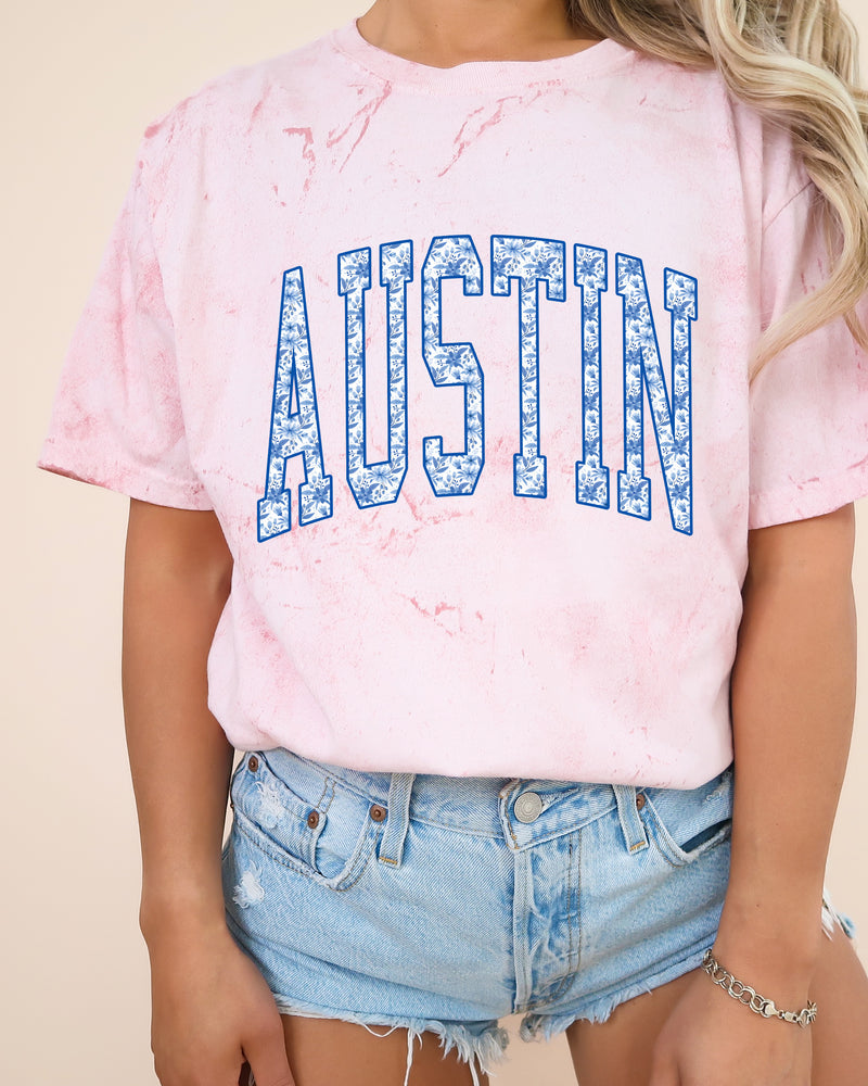 Austin Texas State City College Comfort Colors T Shirt