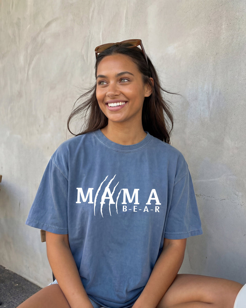 Mama Bear Comfort Colors T Shirt