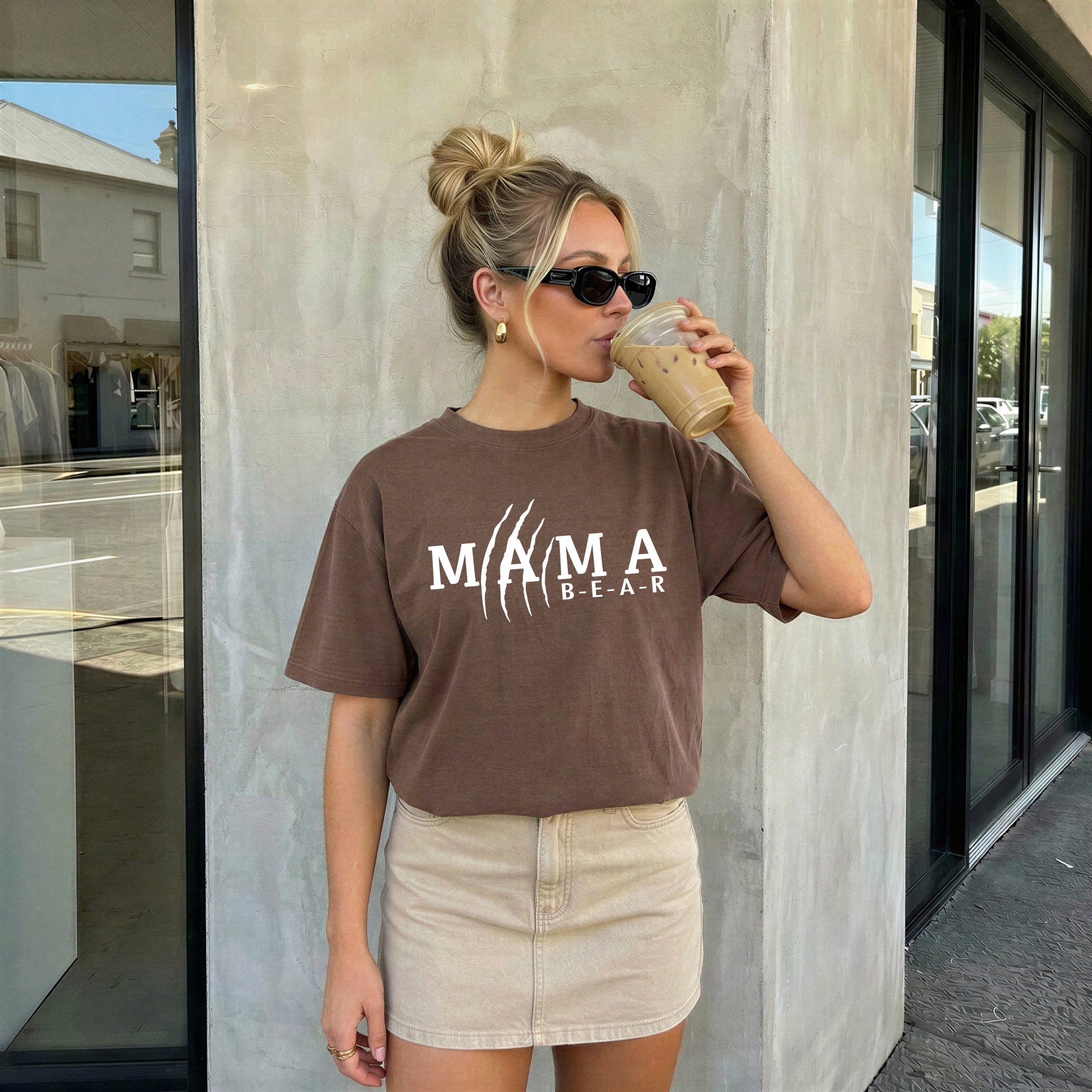 Mama Bear Comfort Colors T Shirt