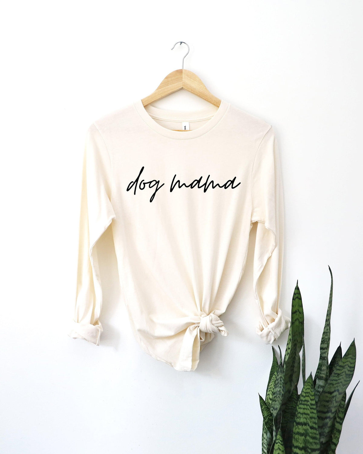 Dog Mom Long Sleeve Tshirt