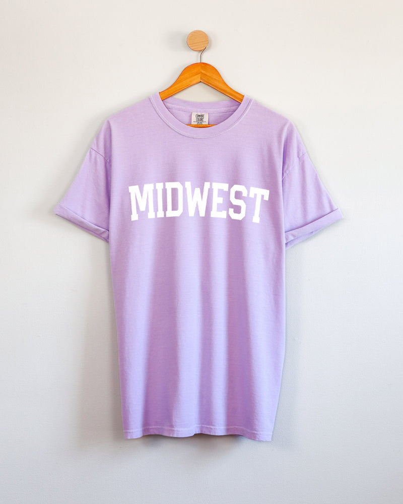 Midwest State City College Comfort Colors T Shirt Vacation Beach Lake Summer