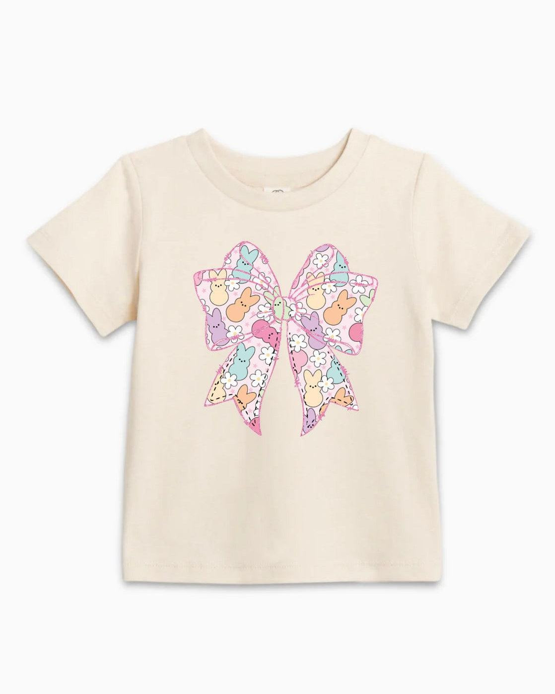 Easter Egg Bunny Ribbon Organic Cotton Baby And Kids Tee Easter Christian