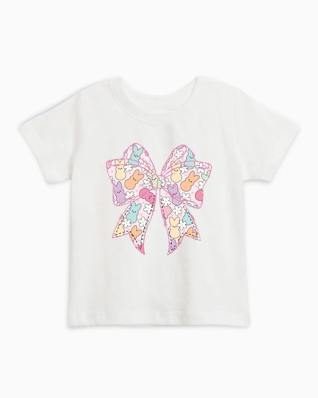Easter Egg Bunny Ribbon Organic Cotton Baby And Kids Tee Easter Christian
