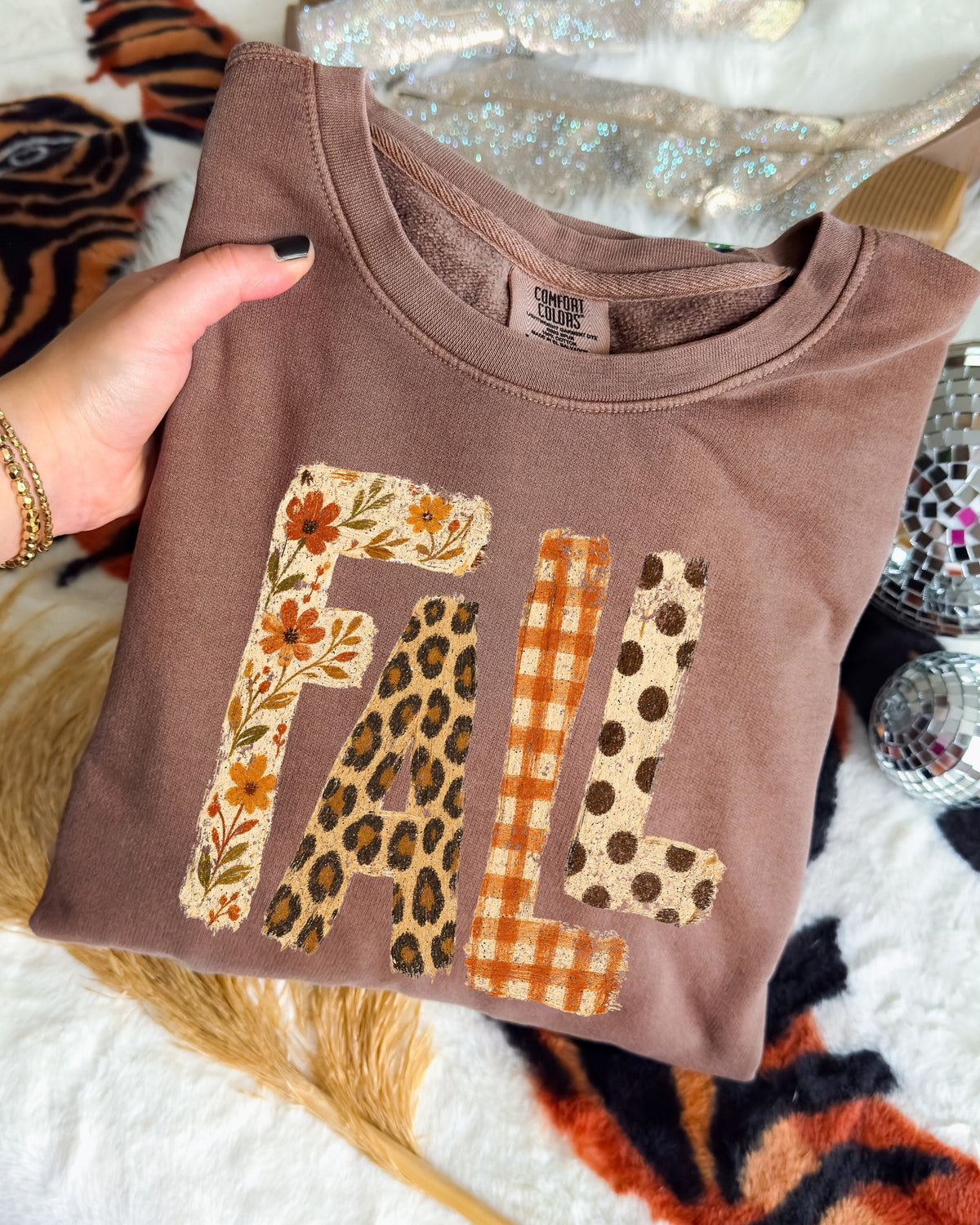 Fall Cozy Season Comfort Colors Sweatshirt for Women, Thanksgiving Outfit Gift