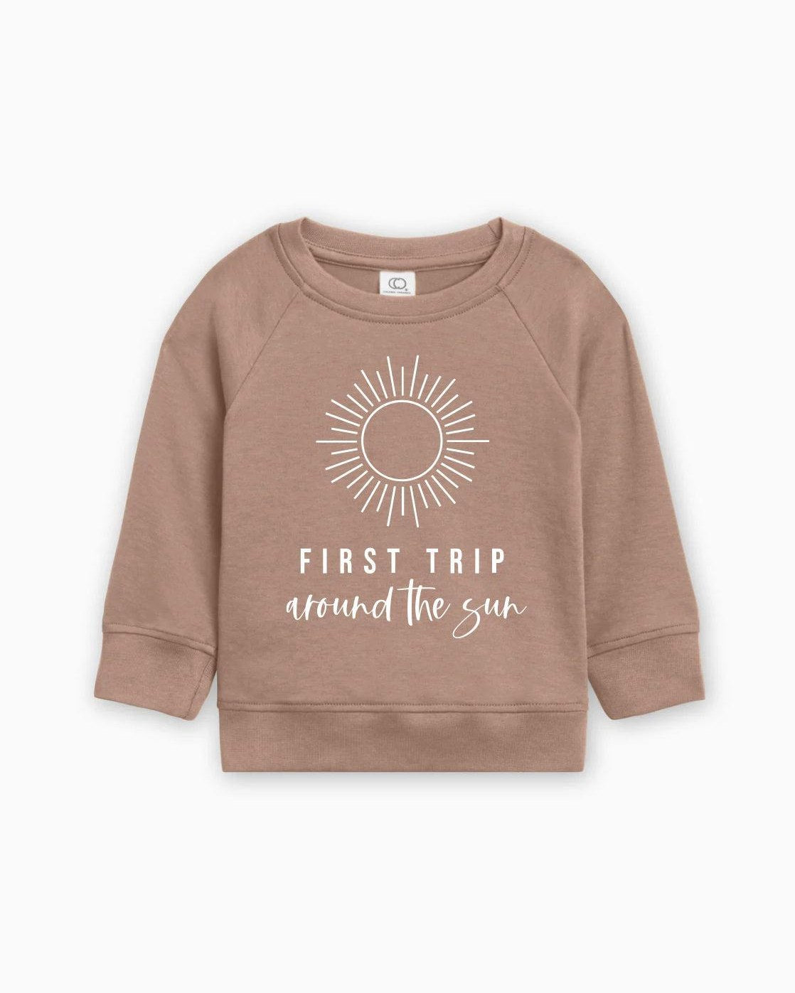 First Trip Around The Sun Organic Cotton Pullover