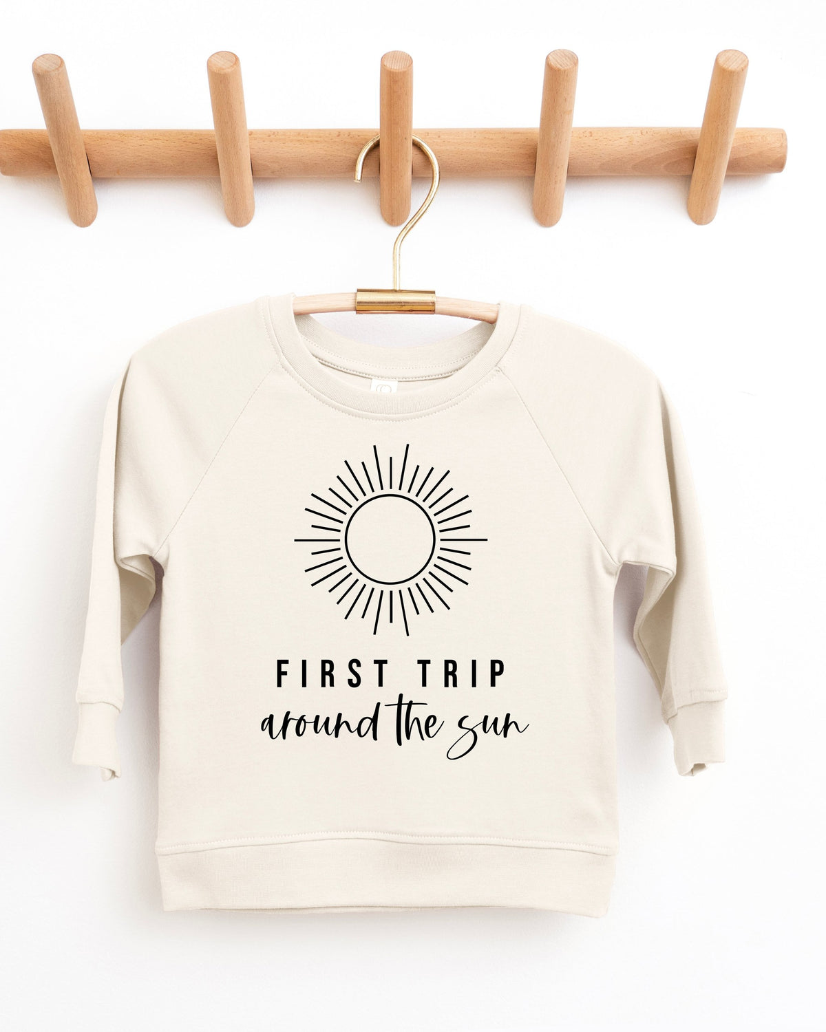 First Trip Around The Sun Organic Cotton Pullover