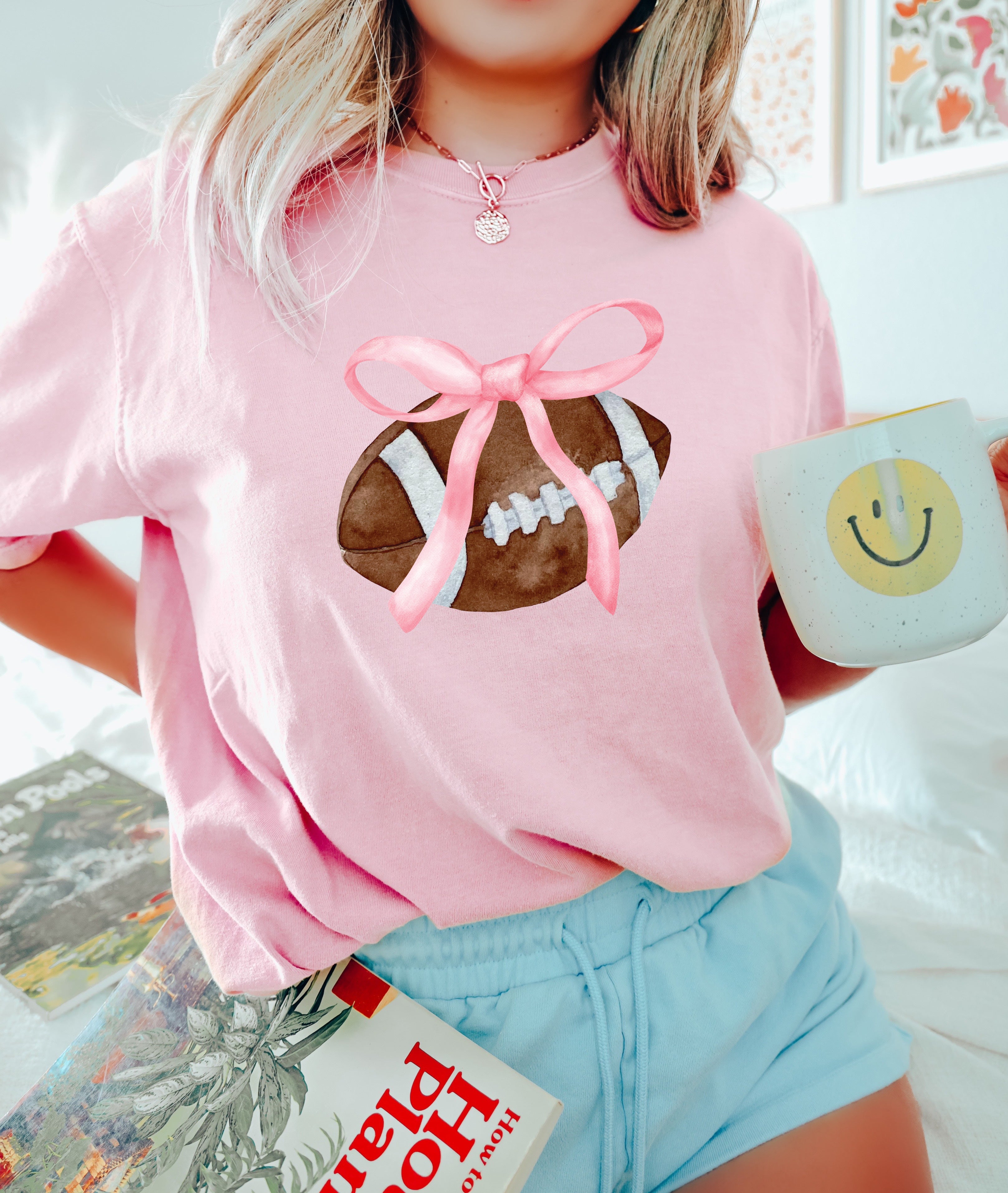 Football Mama Game Day Comfort Colors Graphic Tees