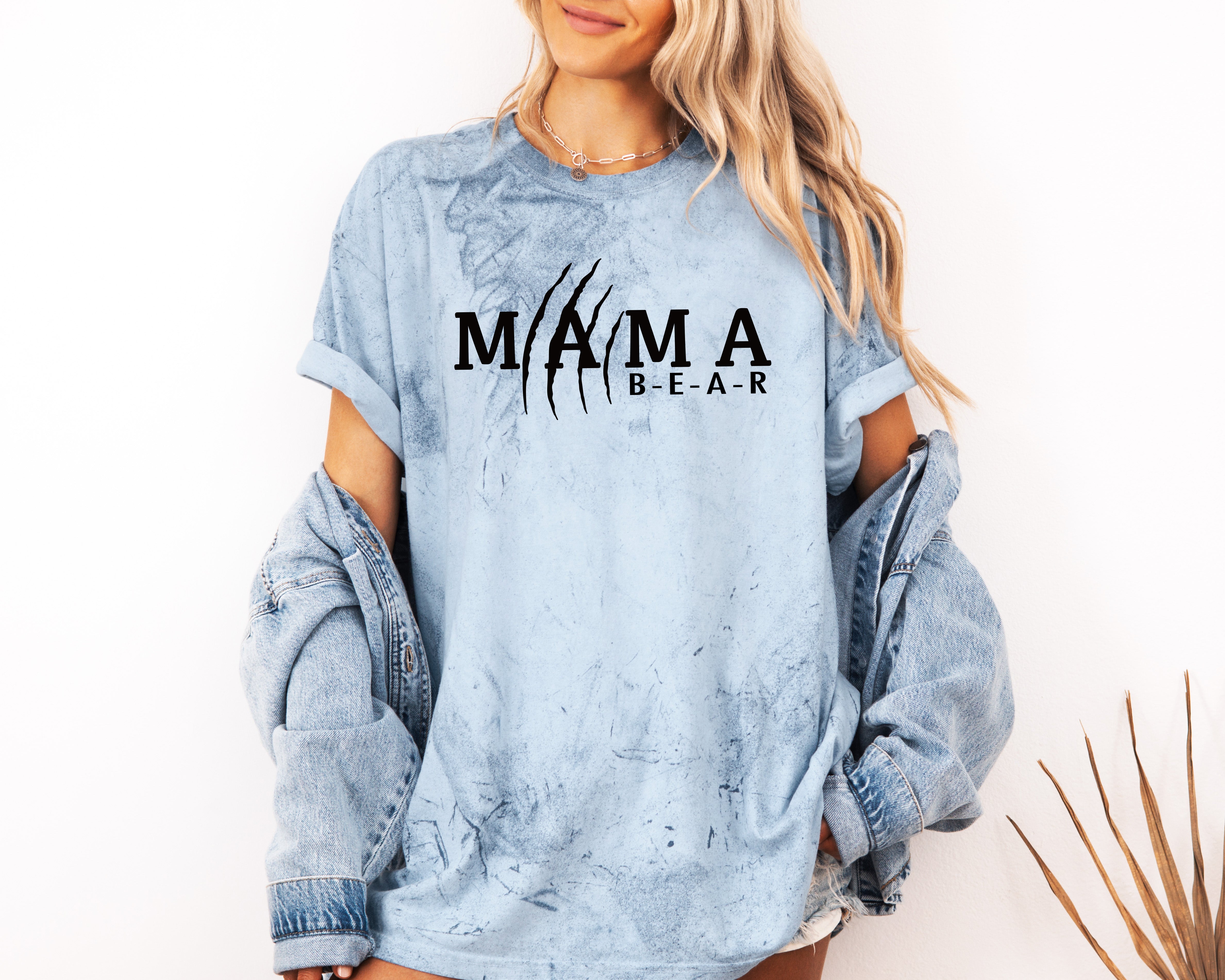 Mama Bear Comfort Colors T Shirt