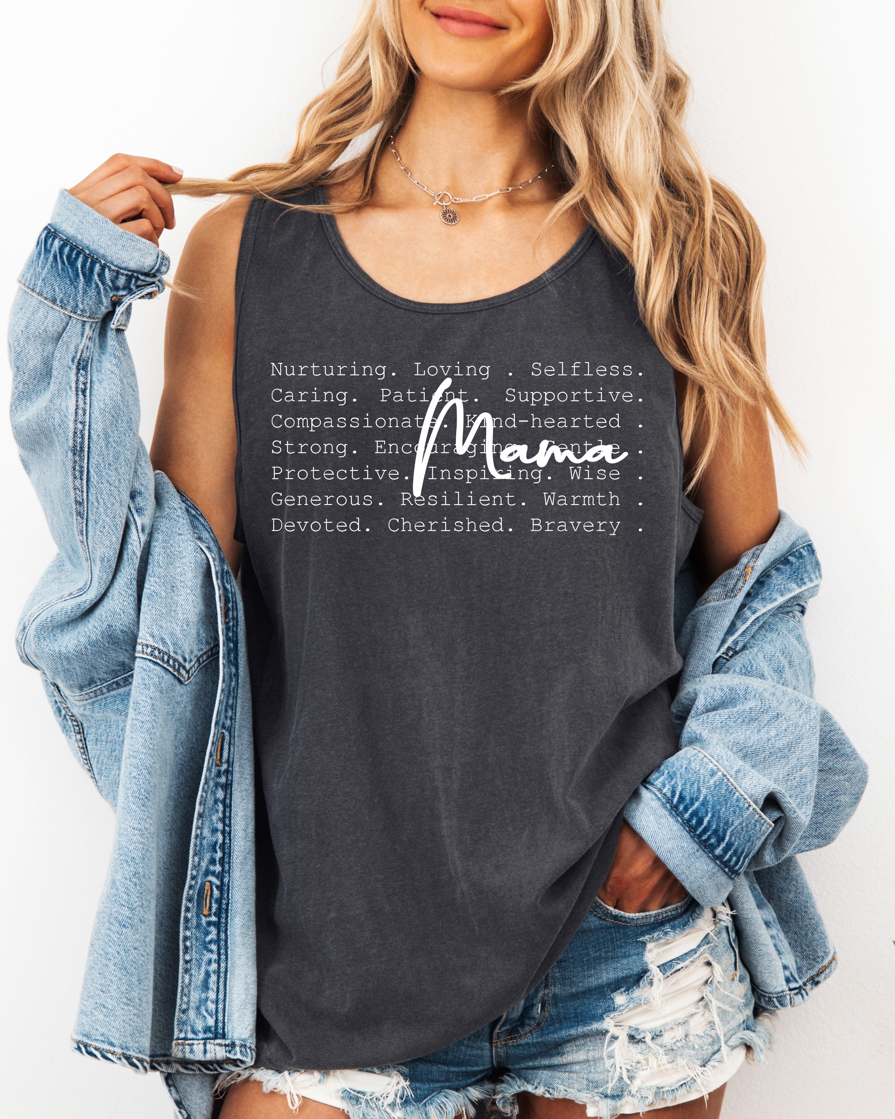 Mama Comfort Colors Tank Top (definition)