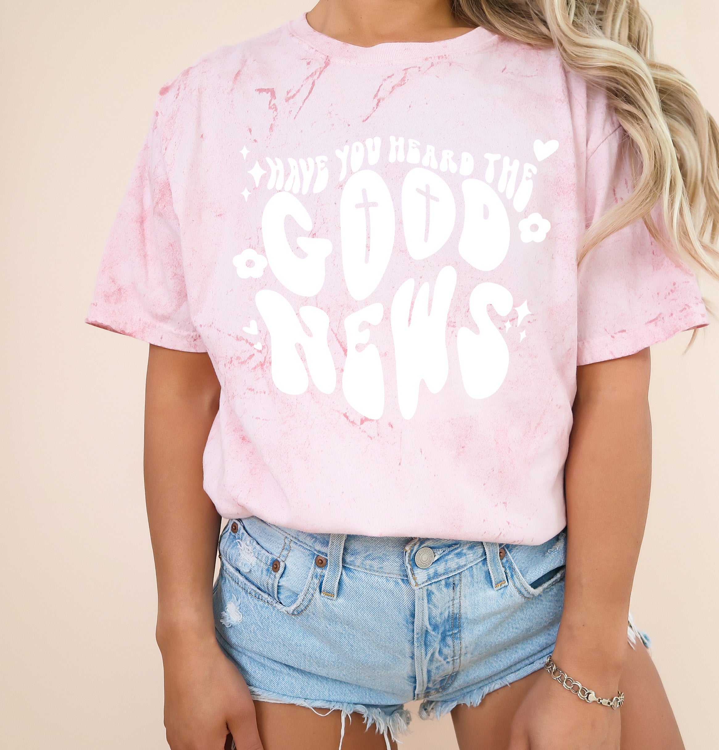 Have you Heard the Good news Garment Dyed Christian T Shirt