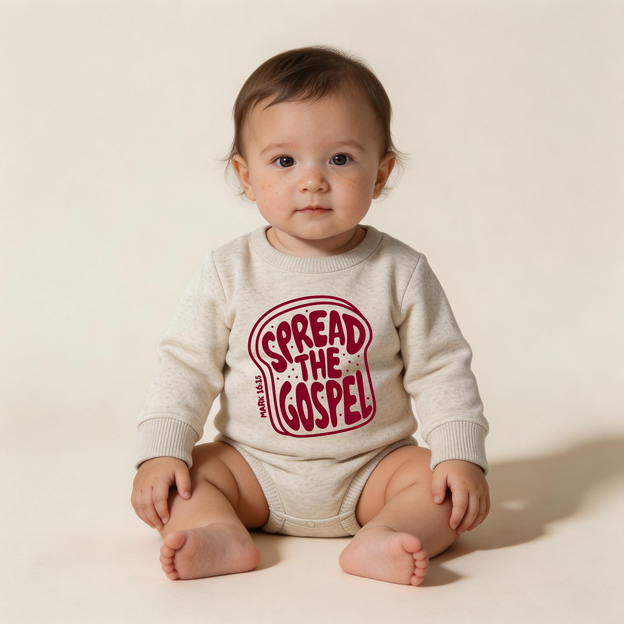 Spread the Gospel Christian Baby Bodysuit, Romper, Toddler Youth Tee, Sweatshirt