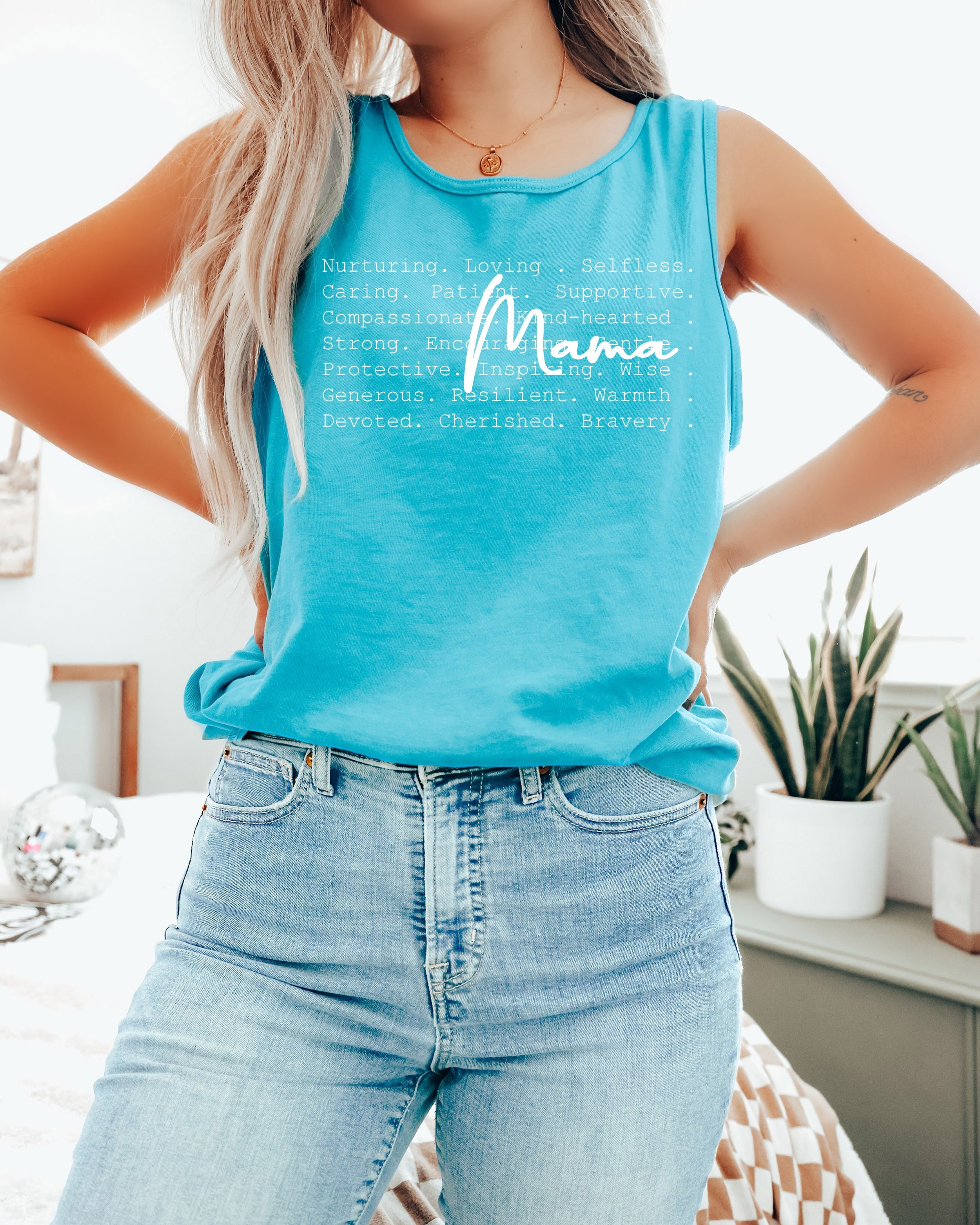Mama Comfort Colors Tank Top (definition)