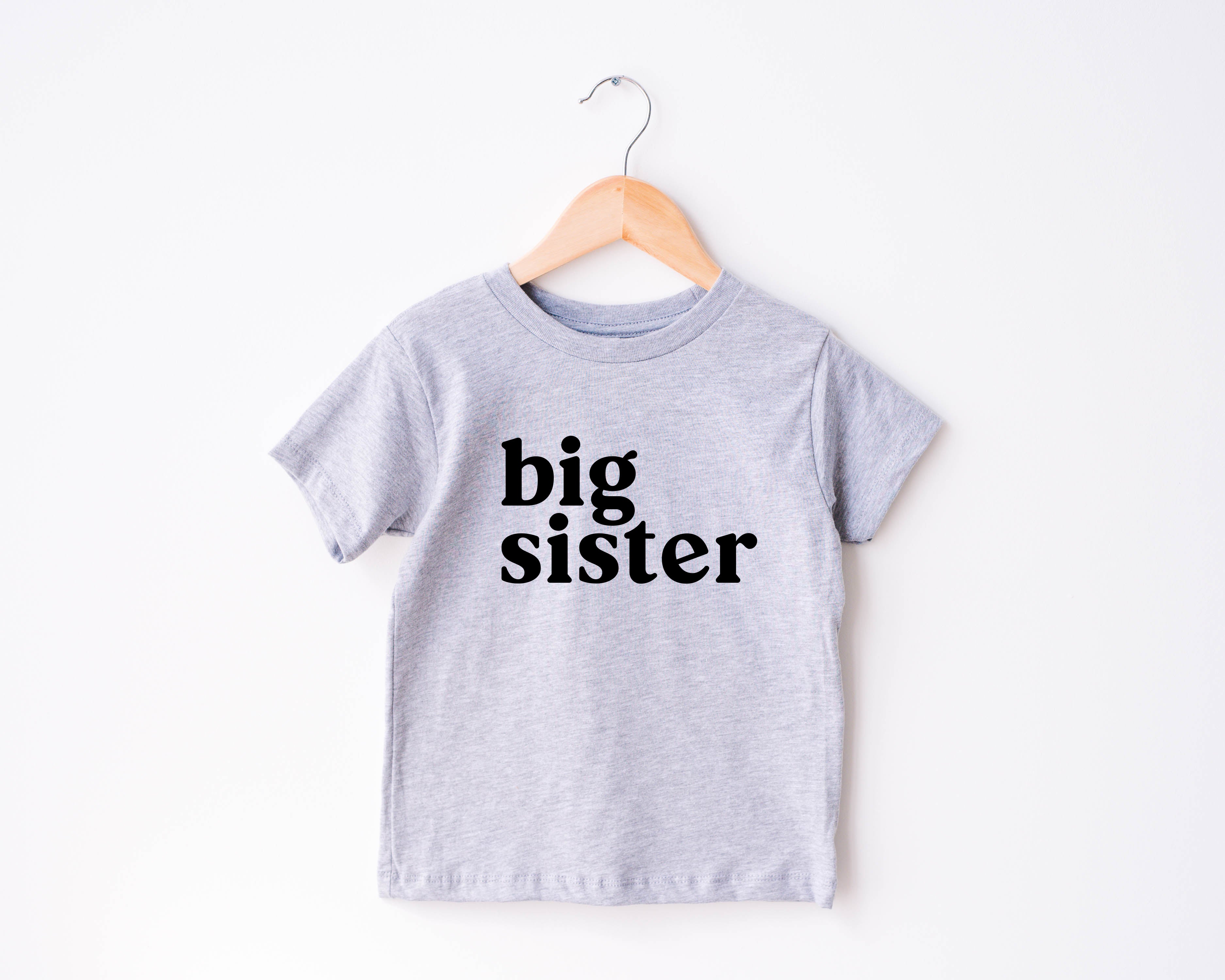 Big sister Sibling Family Matching Tees