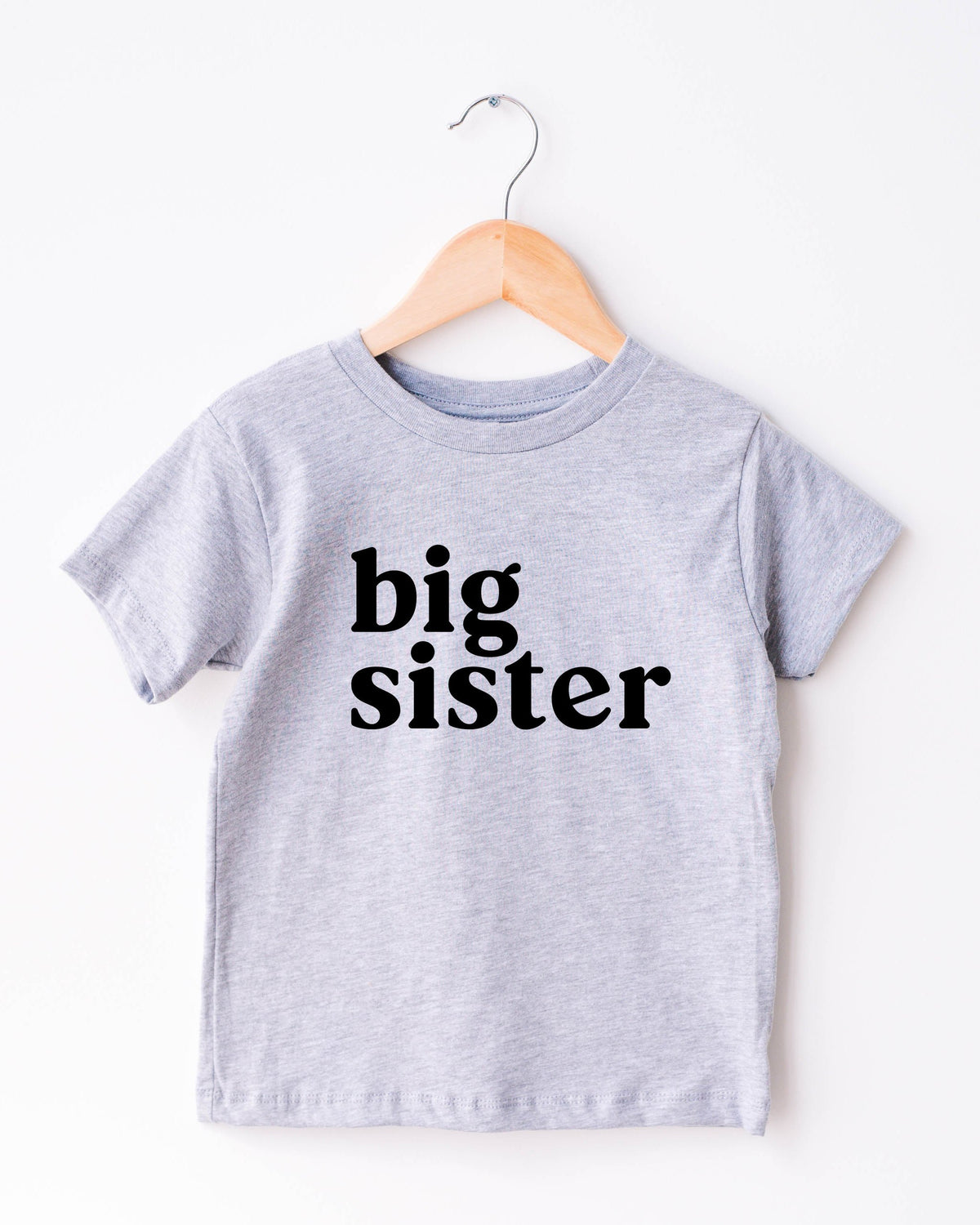 Big Sister Family Matching Kids T-Shirt, Sibling Announcement Shirt