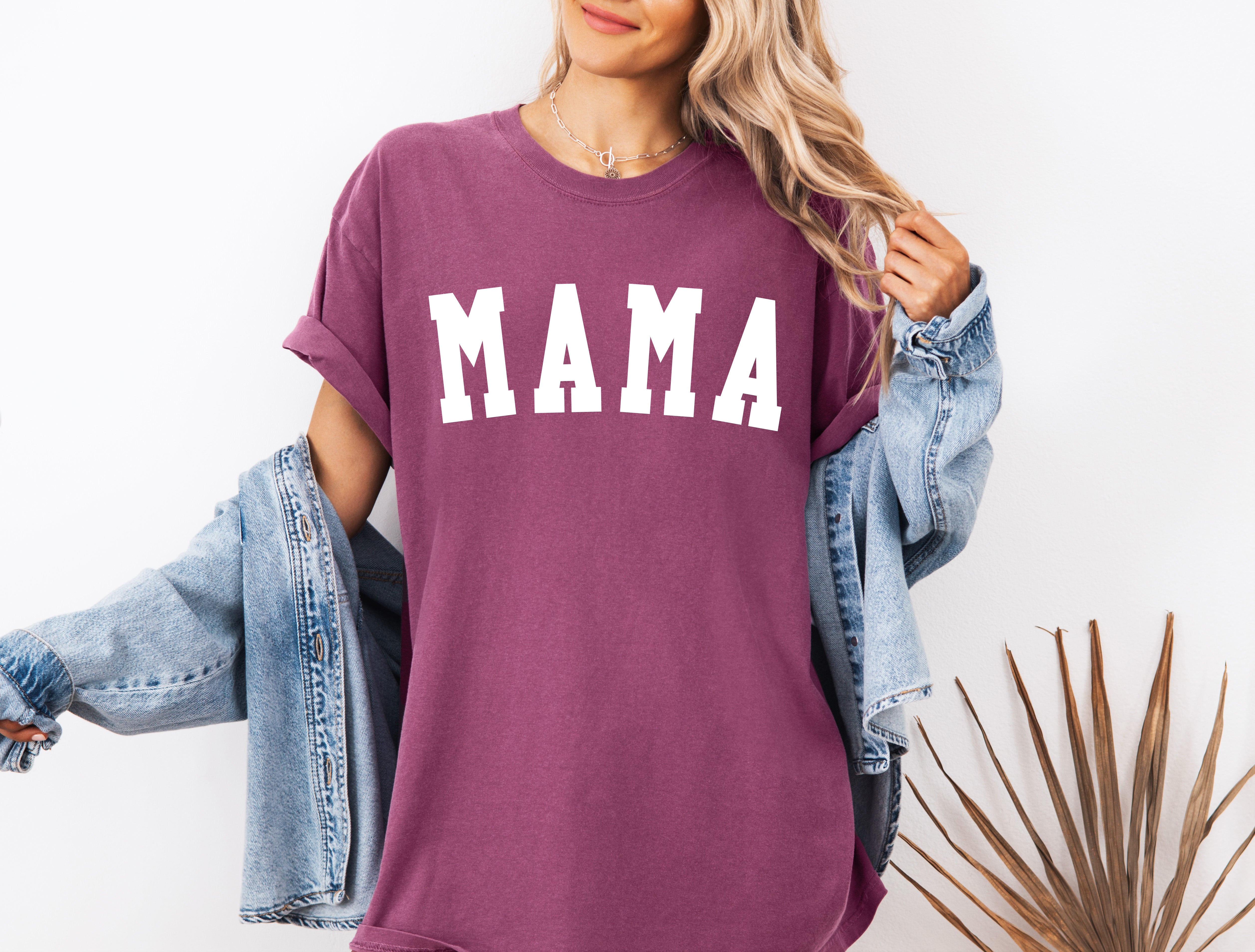 Mama Comfort Colors Graphic Tees (Condensed Font)