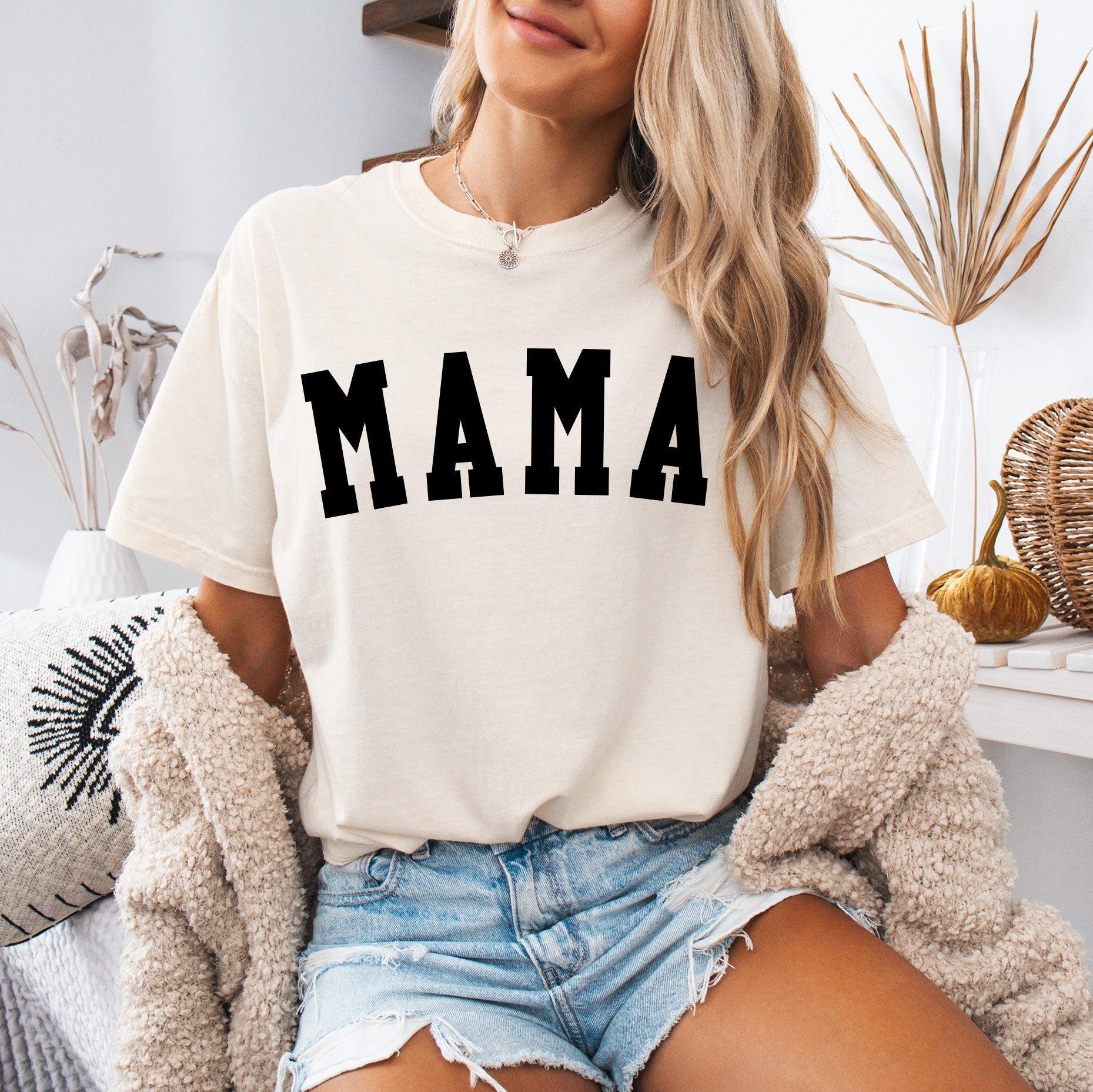 Mama Comfort Colors Graphic Tees (Condensed Font)